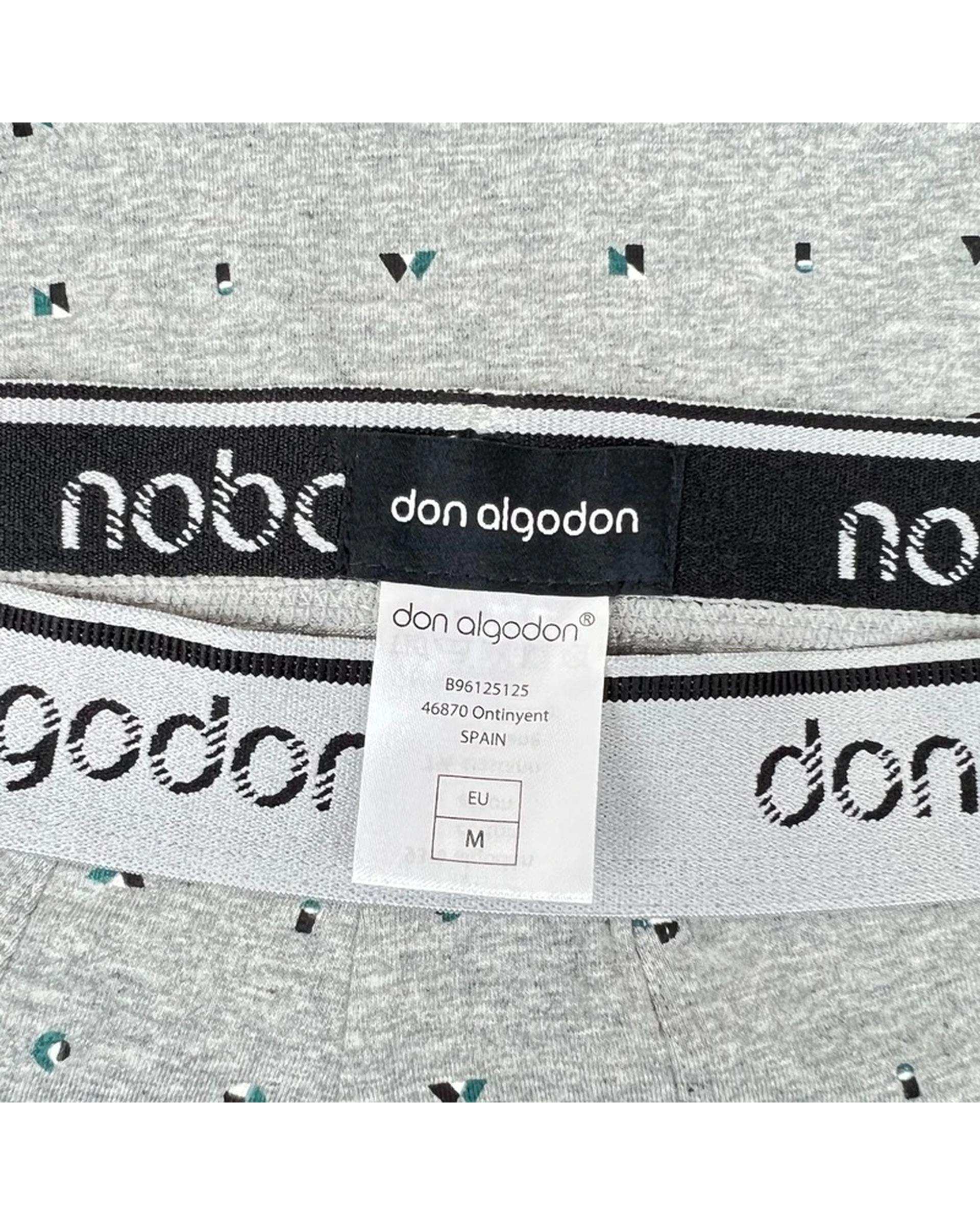 شورت مردانه باکسر طوسی don algodon مدل PB52 هومنیتی Whomanity