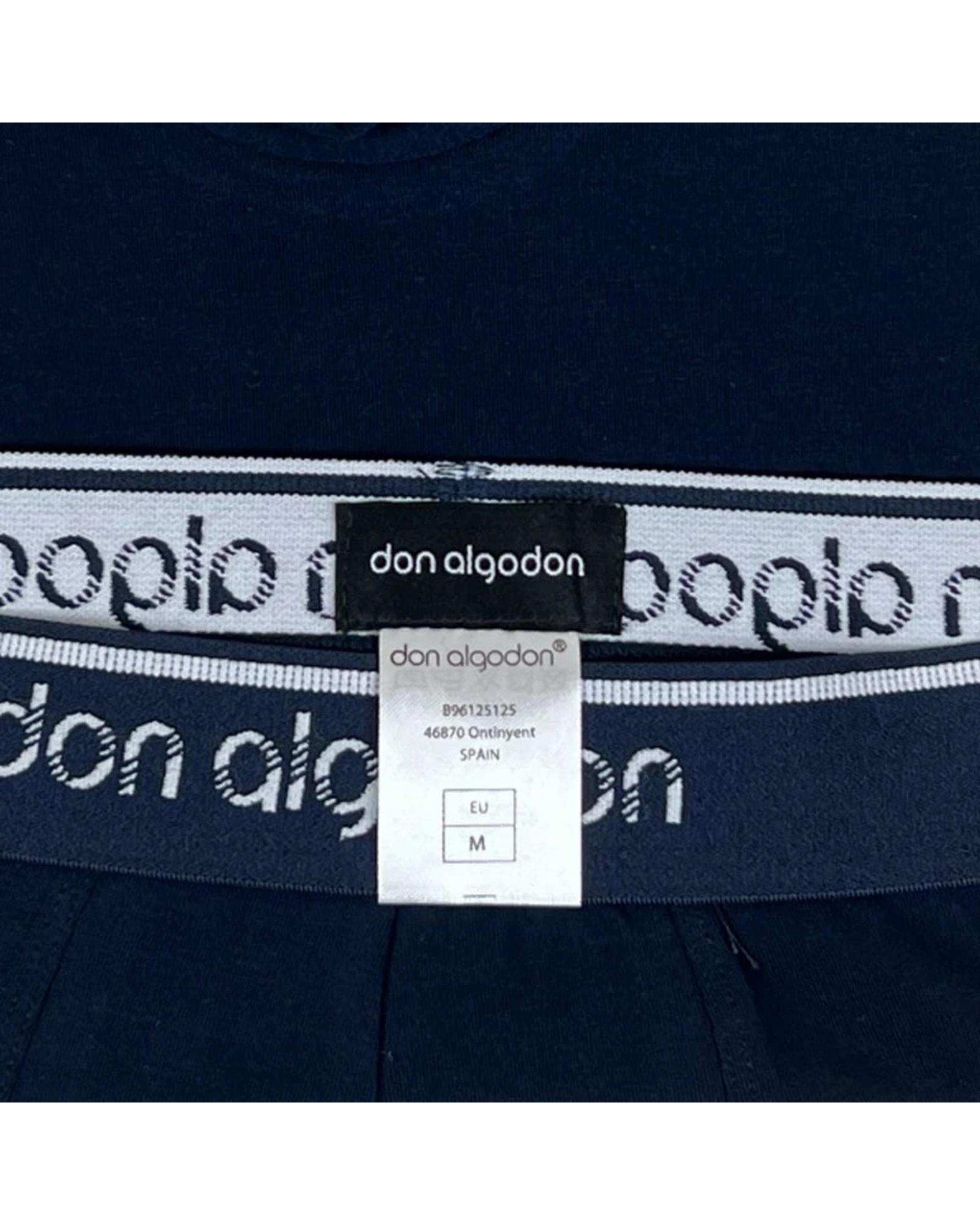 شورت مردانه باکسر سرمه ای don algodon مدل PB52 هومنیتی Whomanity