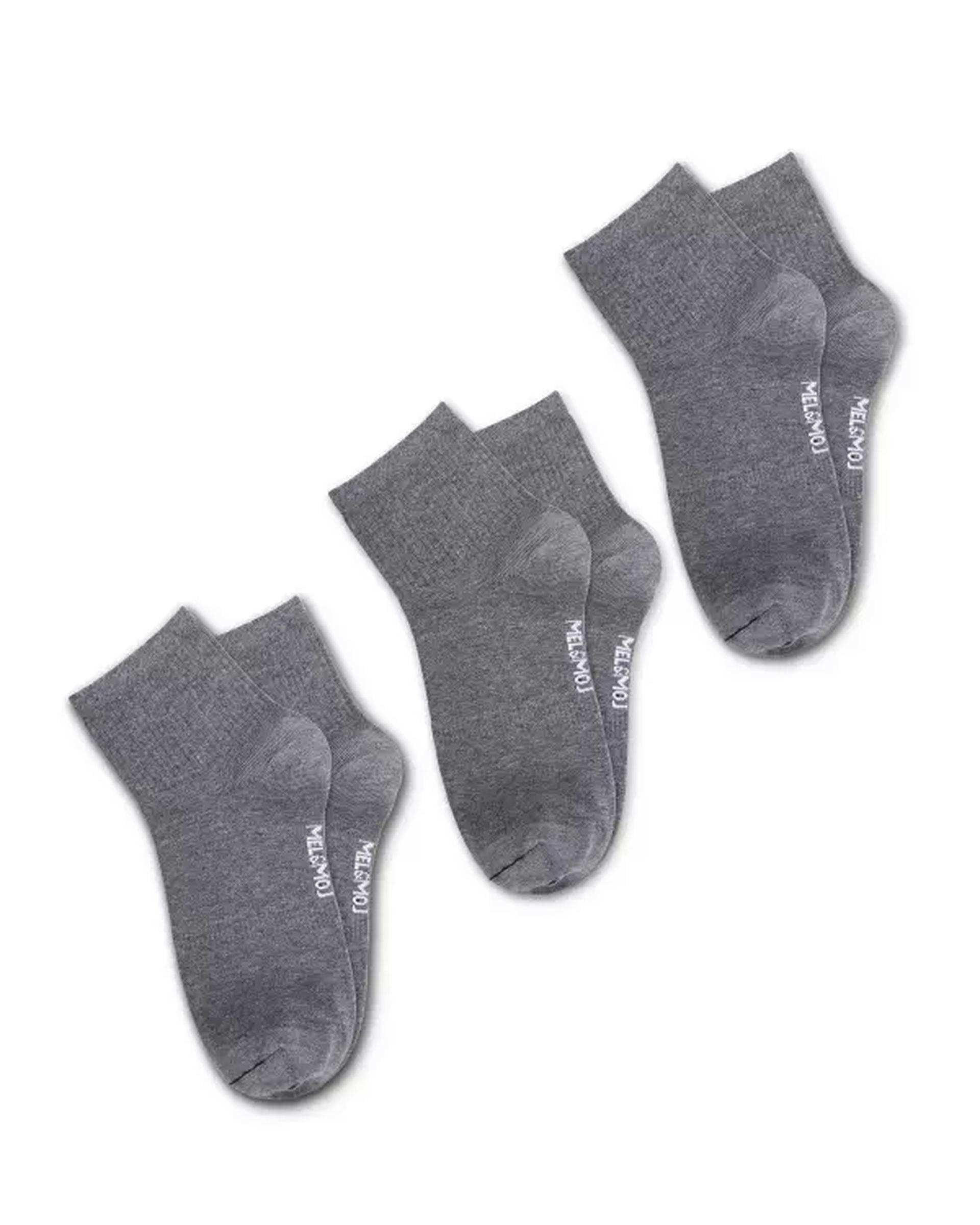 جوراب مردانه ورزشی  مل اند موژ Mel & Moj کد M08470-001 بسته سه عددی