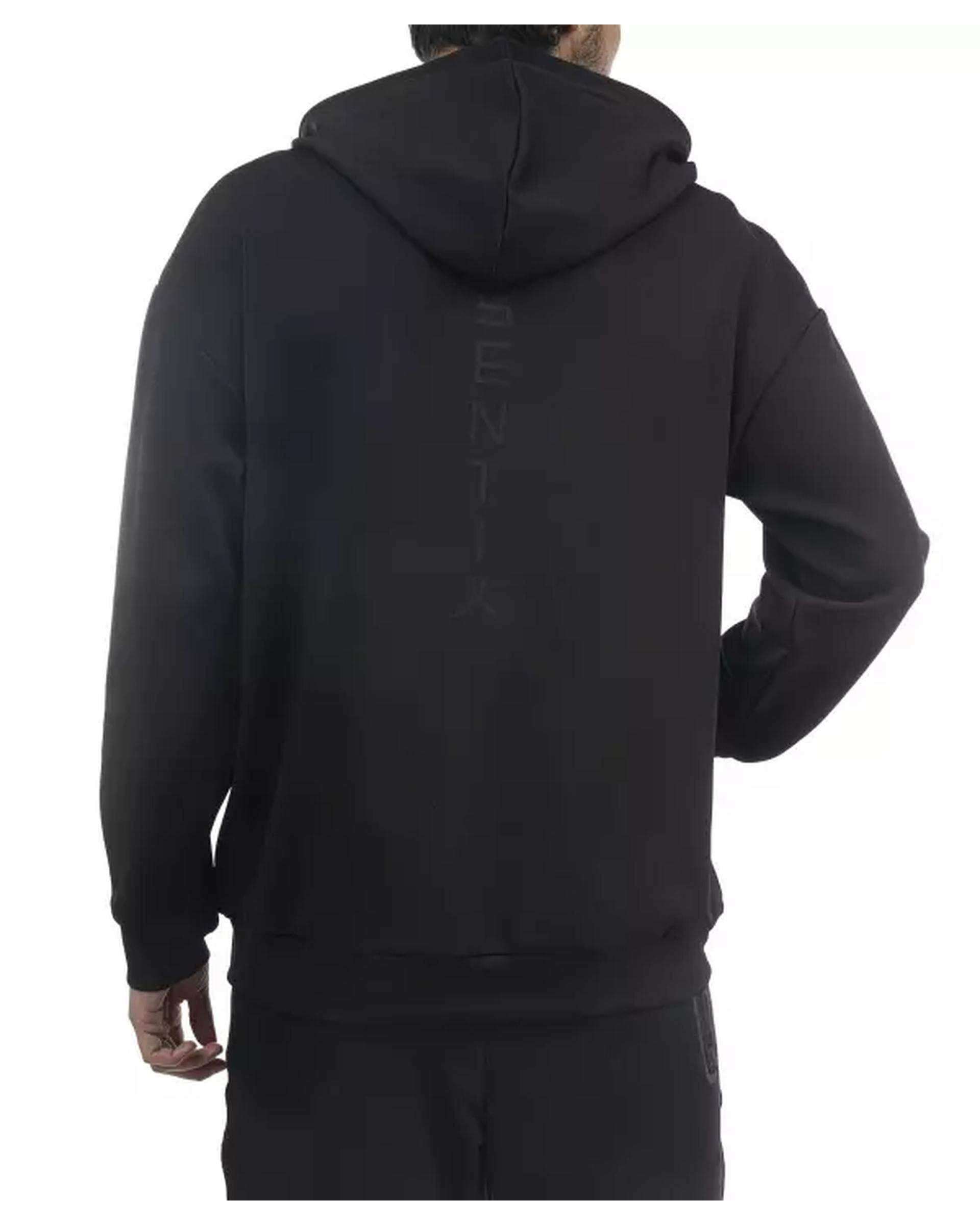 هودی مردانه ورزشی مشکی مل اند موژ Mel & Moj کد M08644-001