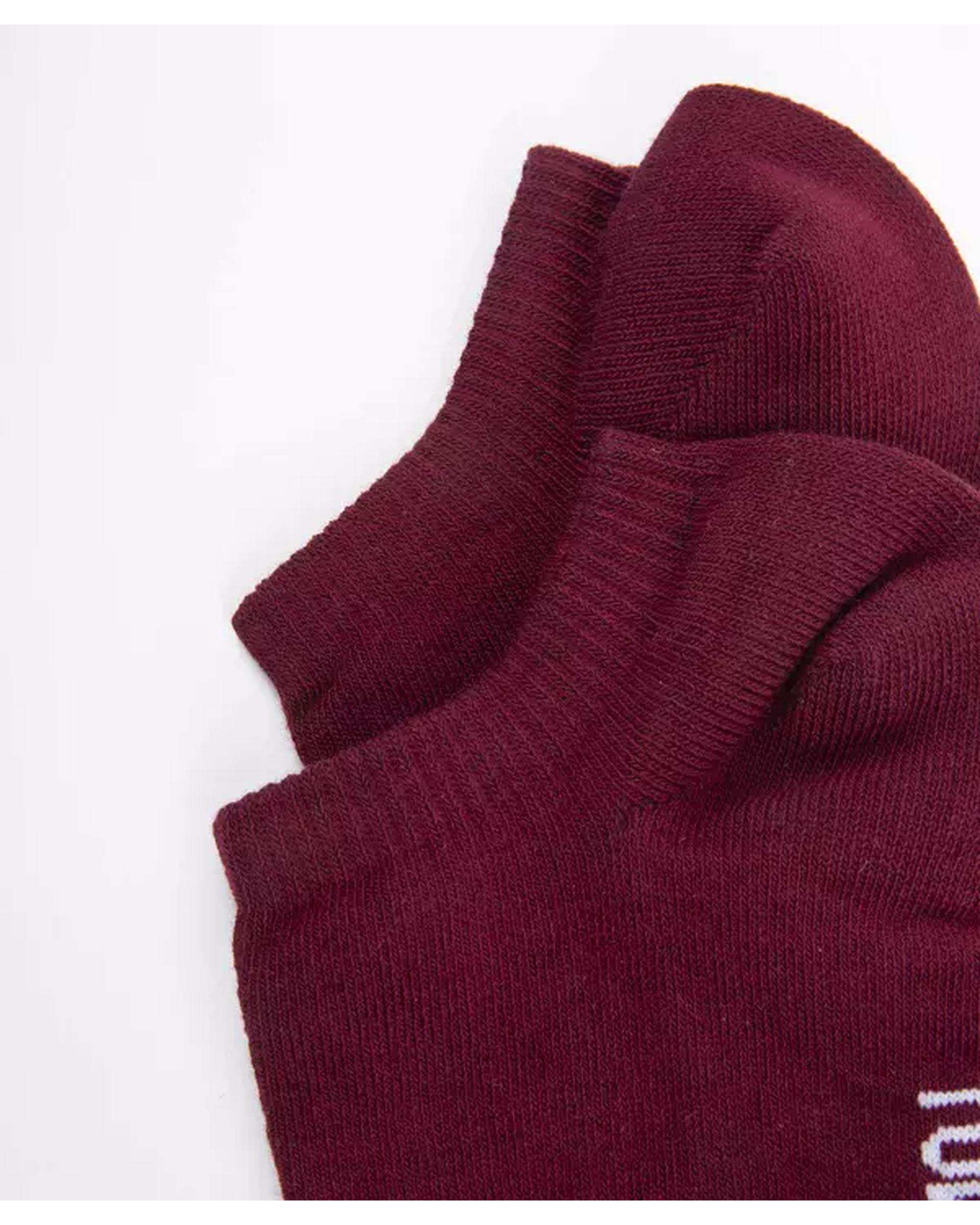 جوراب زنانه ورزشی زرشکی مل اند موژ Mel & Moj کد W08475-008