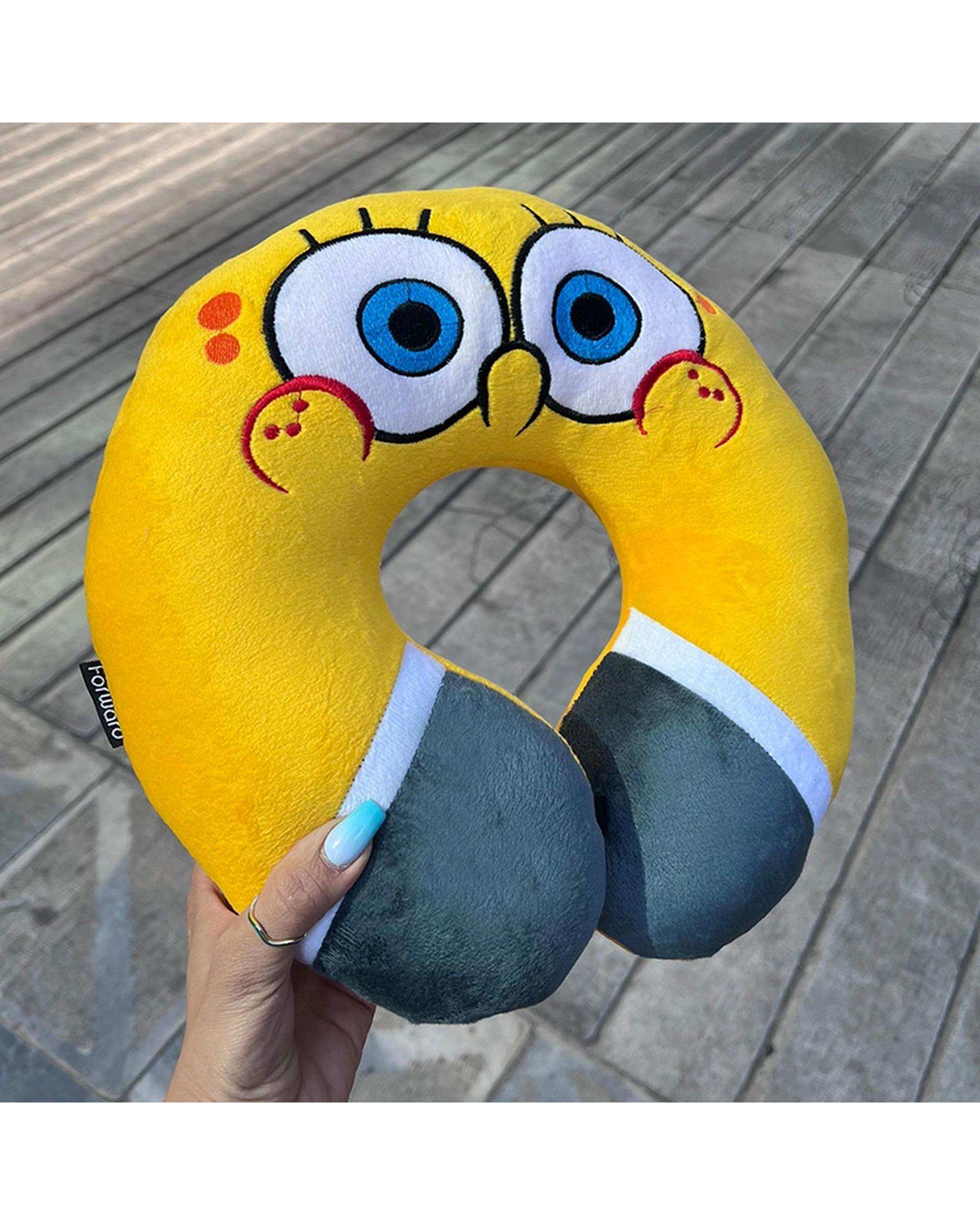 بالش دور گردنی طوسی فوروارد Forward مدل FCLT500506 SpongeBob