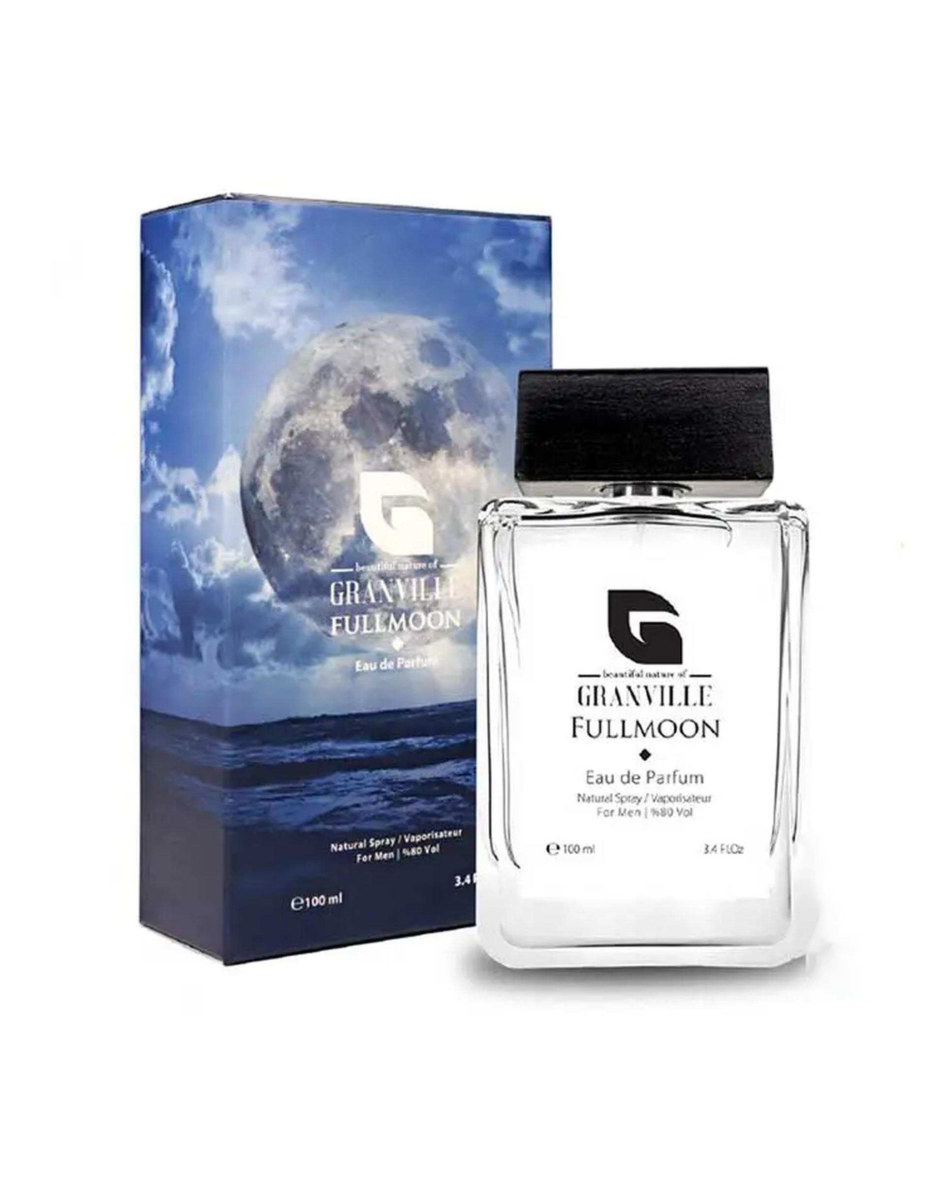 عطر مردانه گرنویل Granville مدل فول مون حجم 100ml