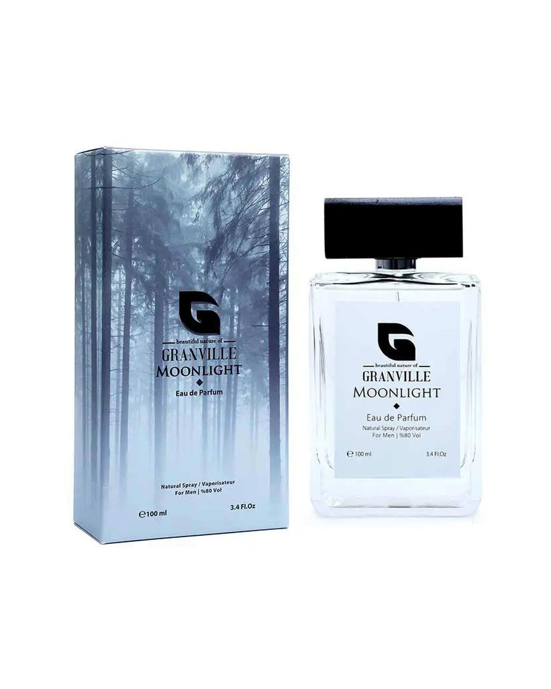 عطر مردانه گرنویل Granville مدل مونلایت حجم 100ml