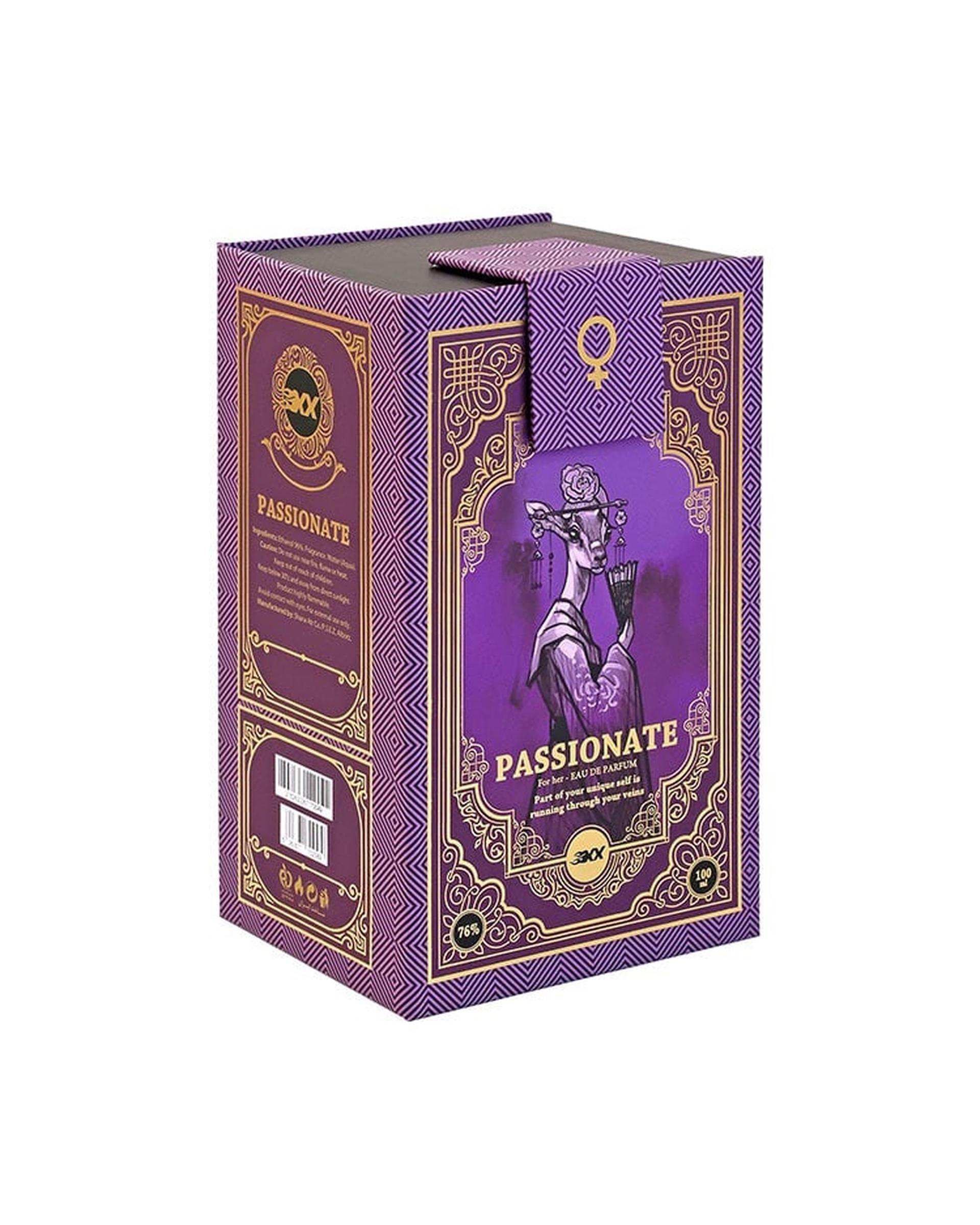 عطر زنانه آر بی سی استوری Rbc Story مدل Passionate حجم 100ml