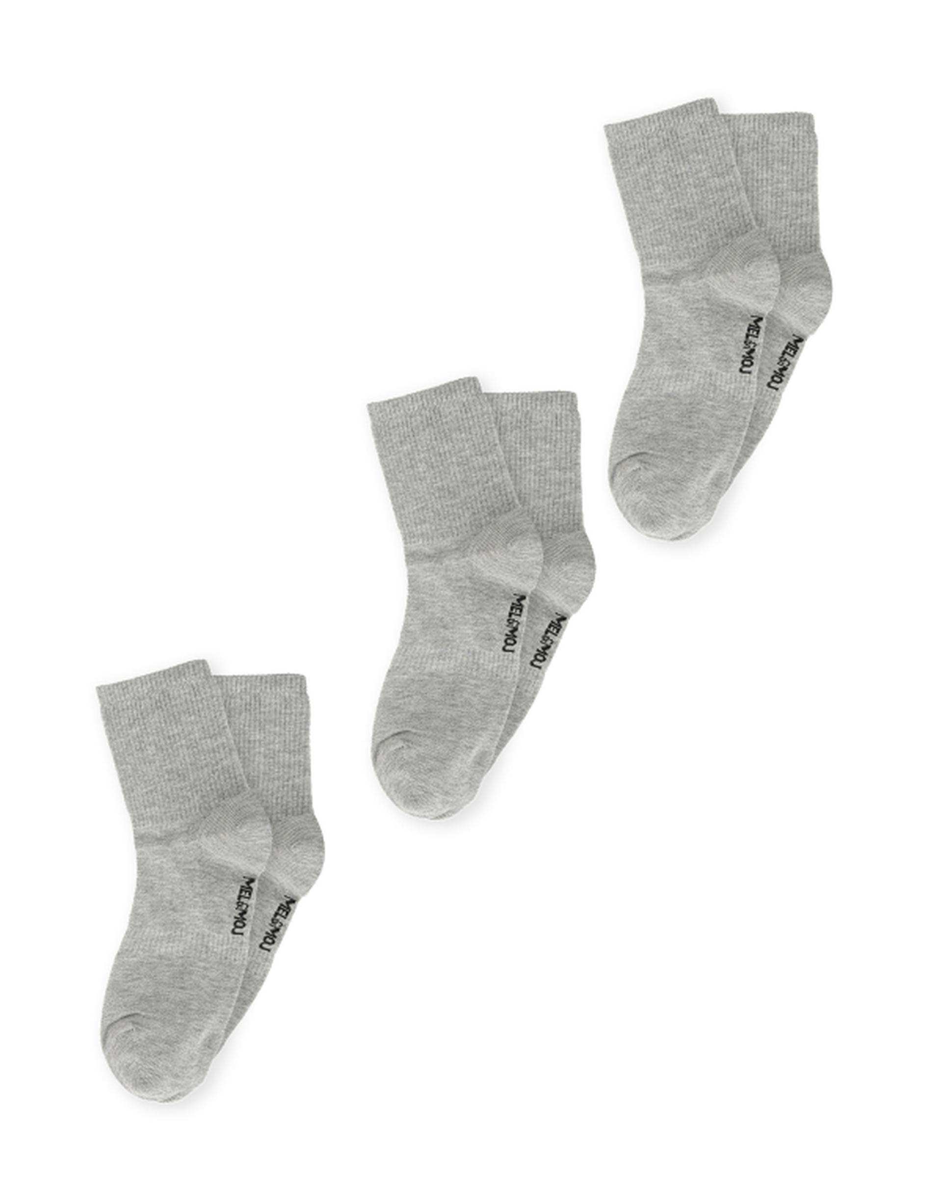 جوراب مردانه ساقدار  مل اند موژ Mel & Moj کد M08674 بسته 3 عددی