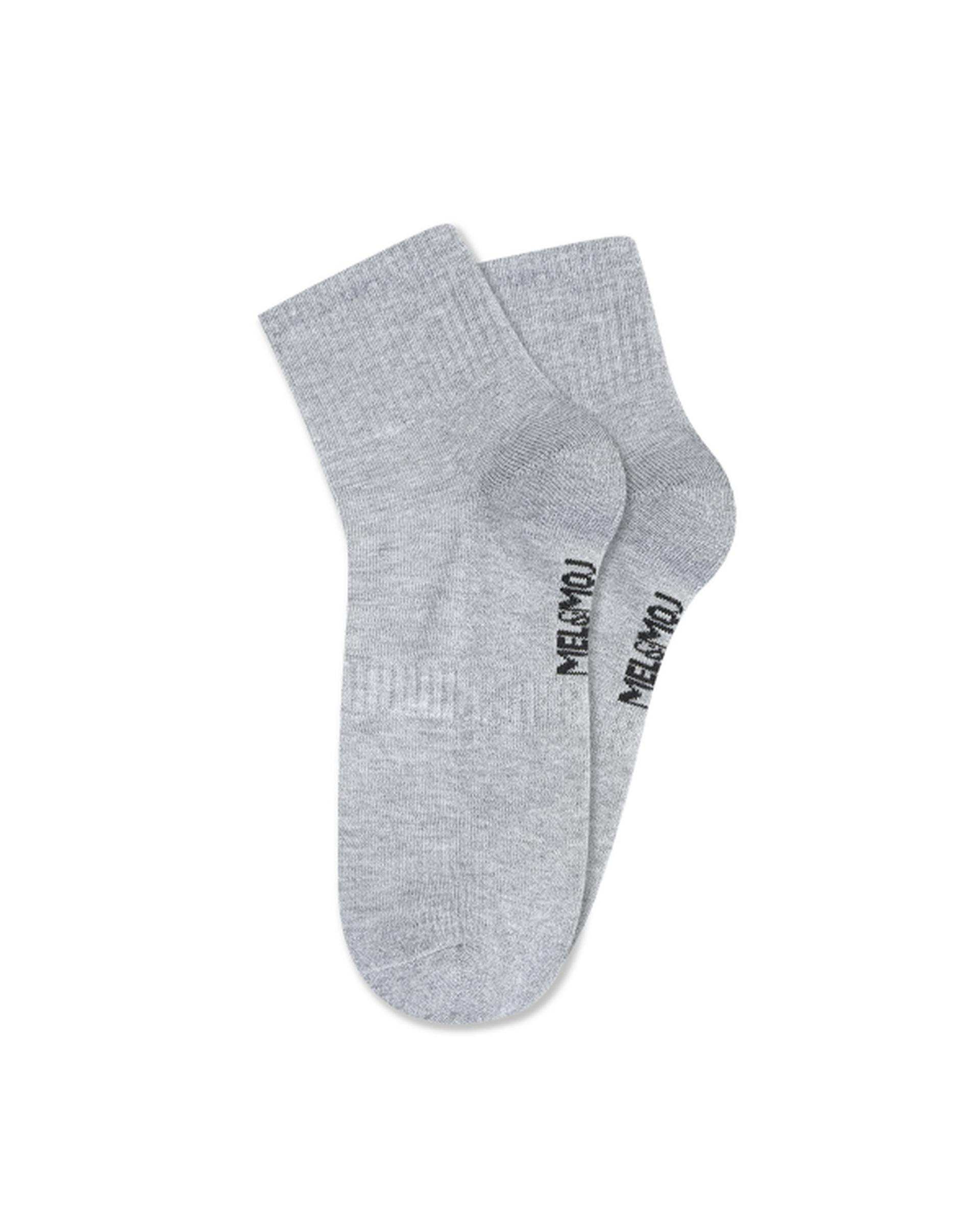 جوراب مردانه ساقدار طوسی مل اند موژ Mel & Moj کد M08721