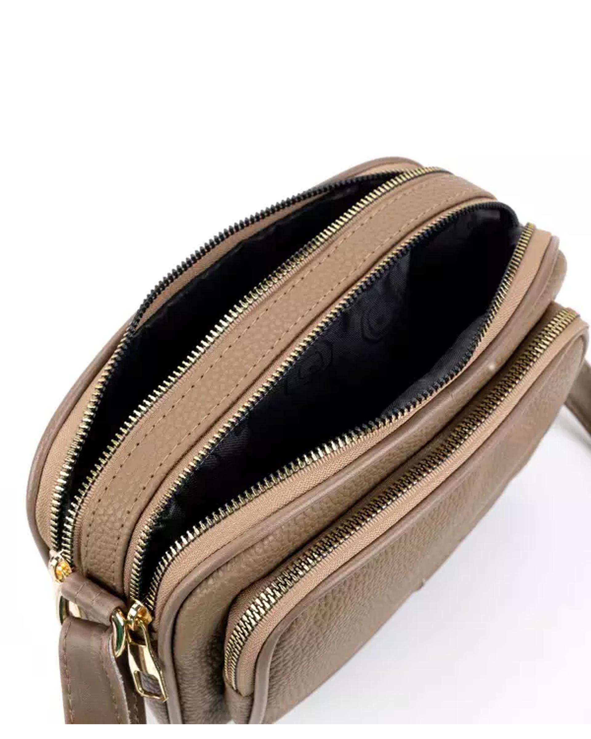 کیف زنانه دوشی گردویی بیسراک Bisrak مدل SL-432-10