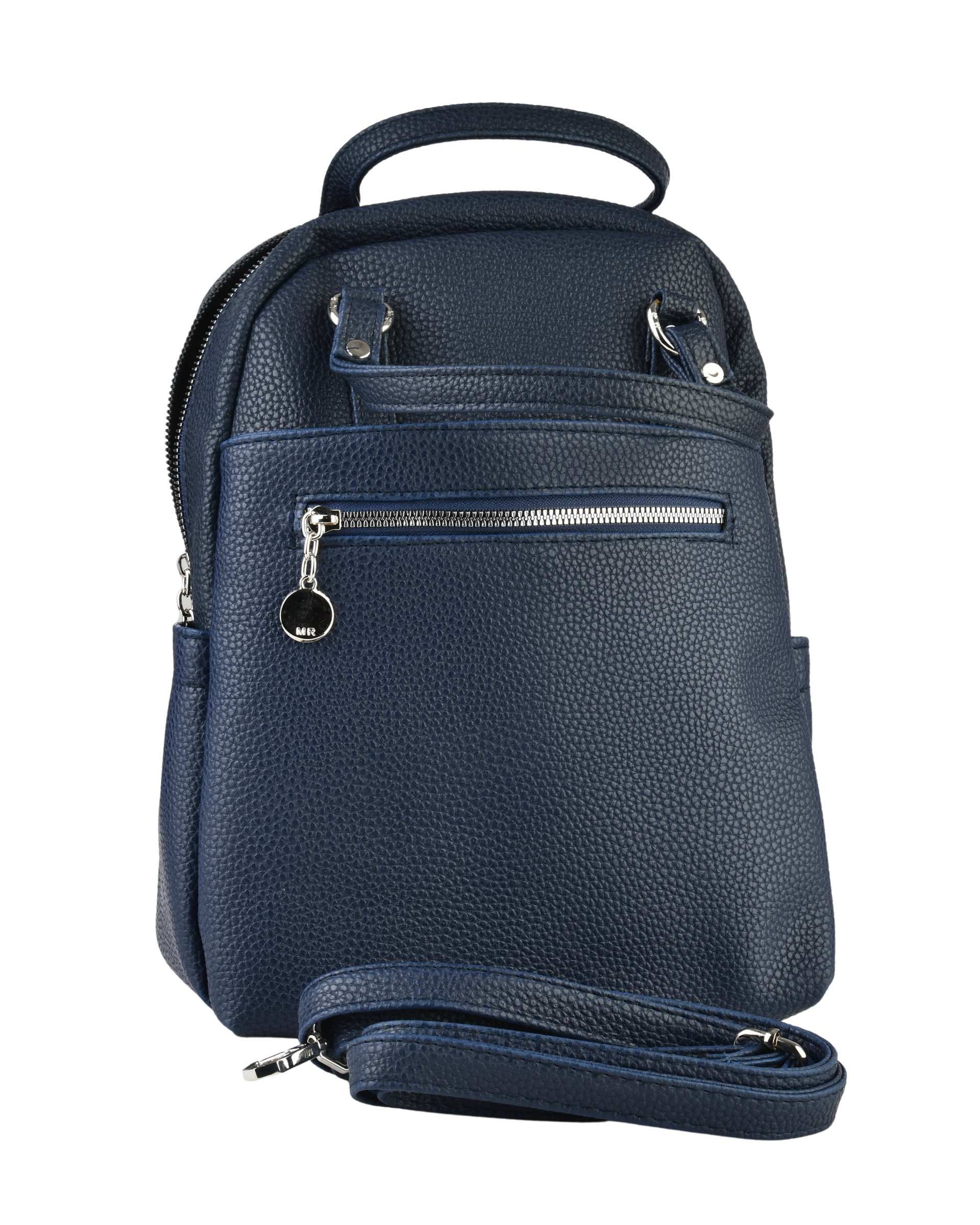 کوله پشتی زنانه سرمه ای بیسراک Bisrak مدل SL-547-59