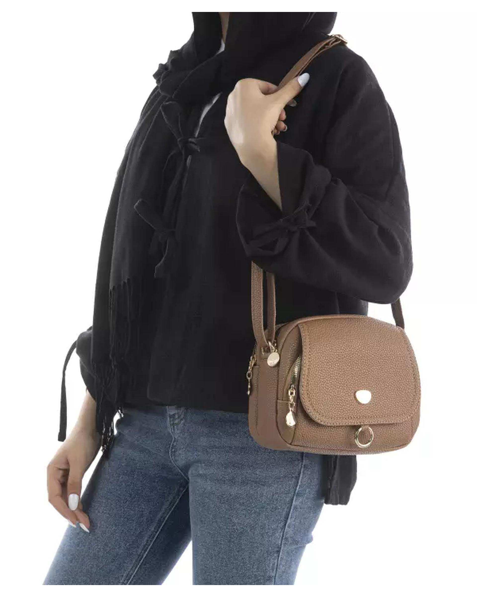 کیف زنانه دوشی نسگافه ای بیسراک Bisrak مدل SL-608-27