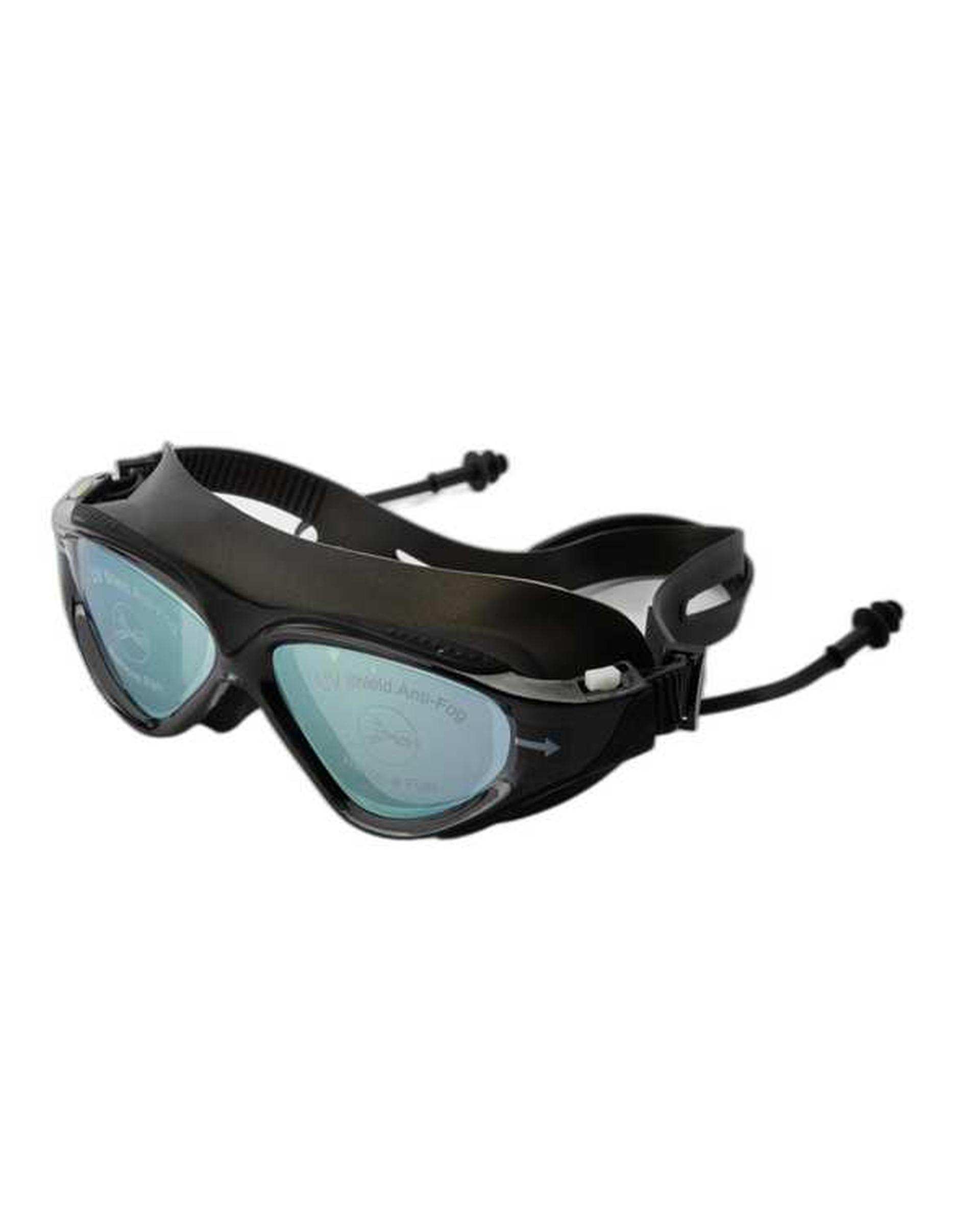 عینک شنا فرم بزرگ مشکی Speedo