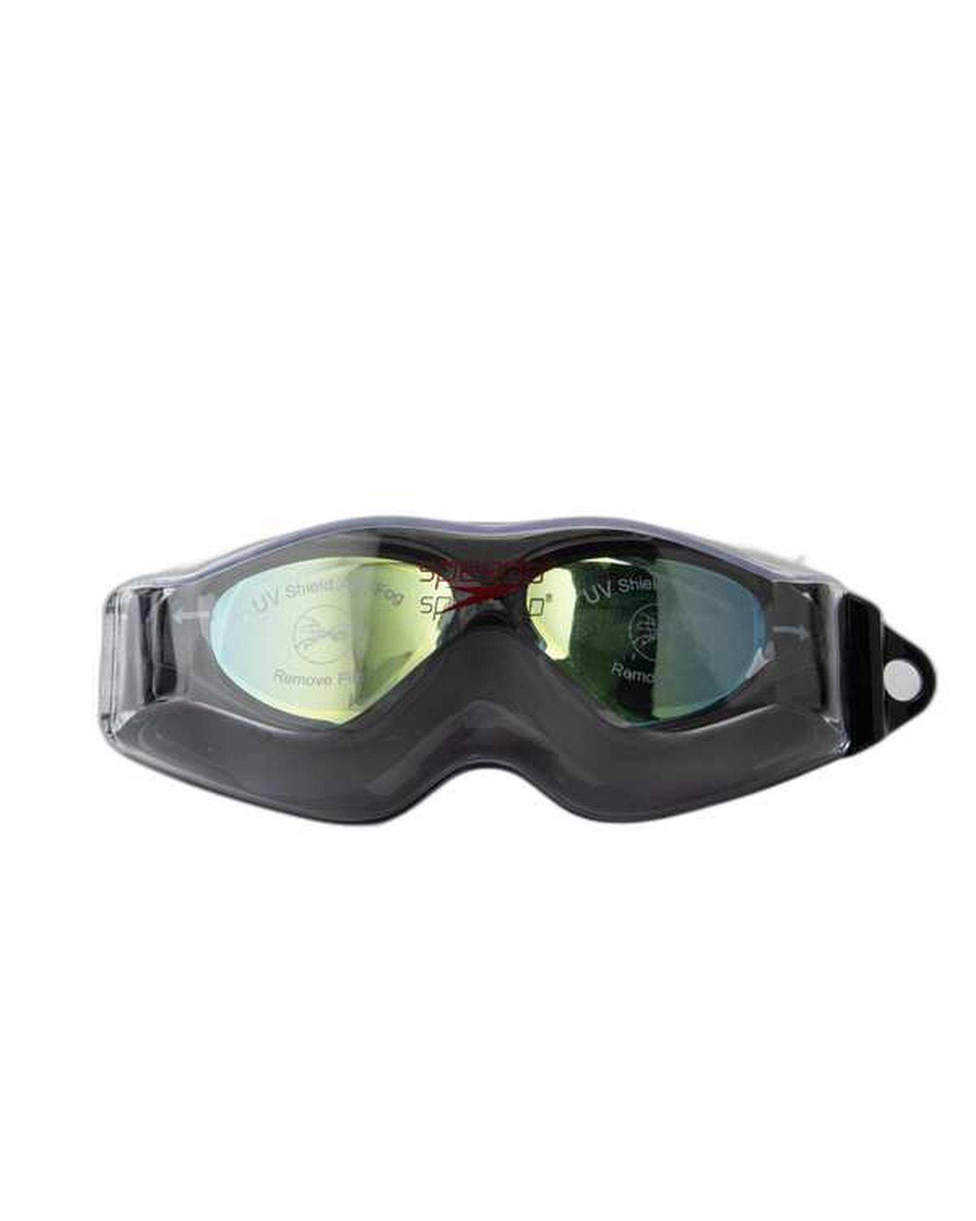 عینک شنا فرم بزرگ مشکی Speedo
