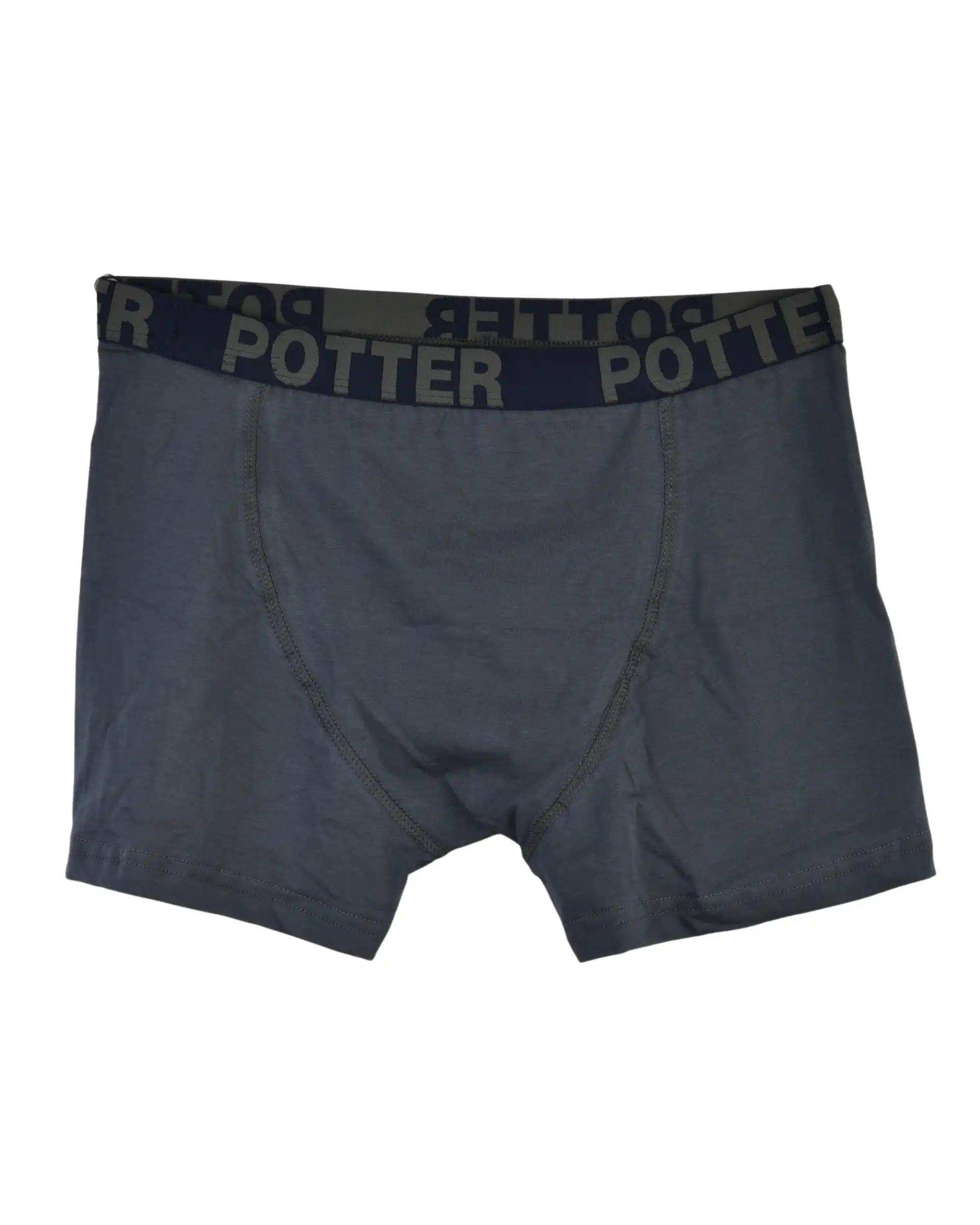 شورت مردانه پادار پاتر Potter کد 62 بسته سه عددی