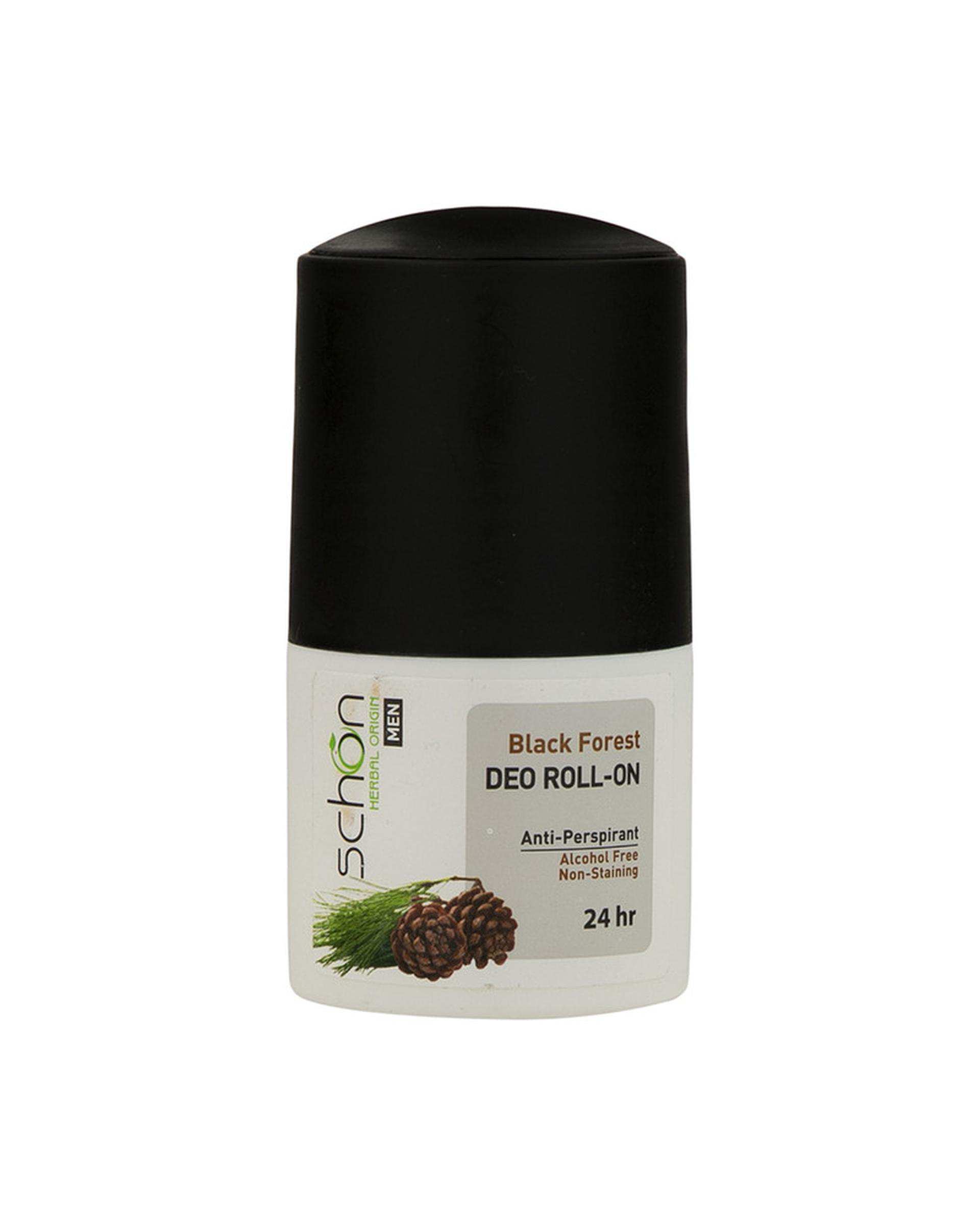 مام رول ضد تعریق مردانه شون Schon مدل Black Forest حجم 50ml