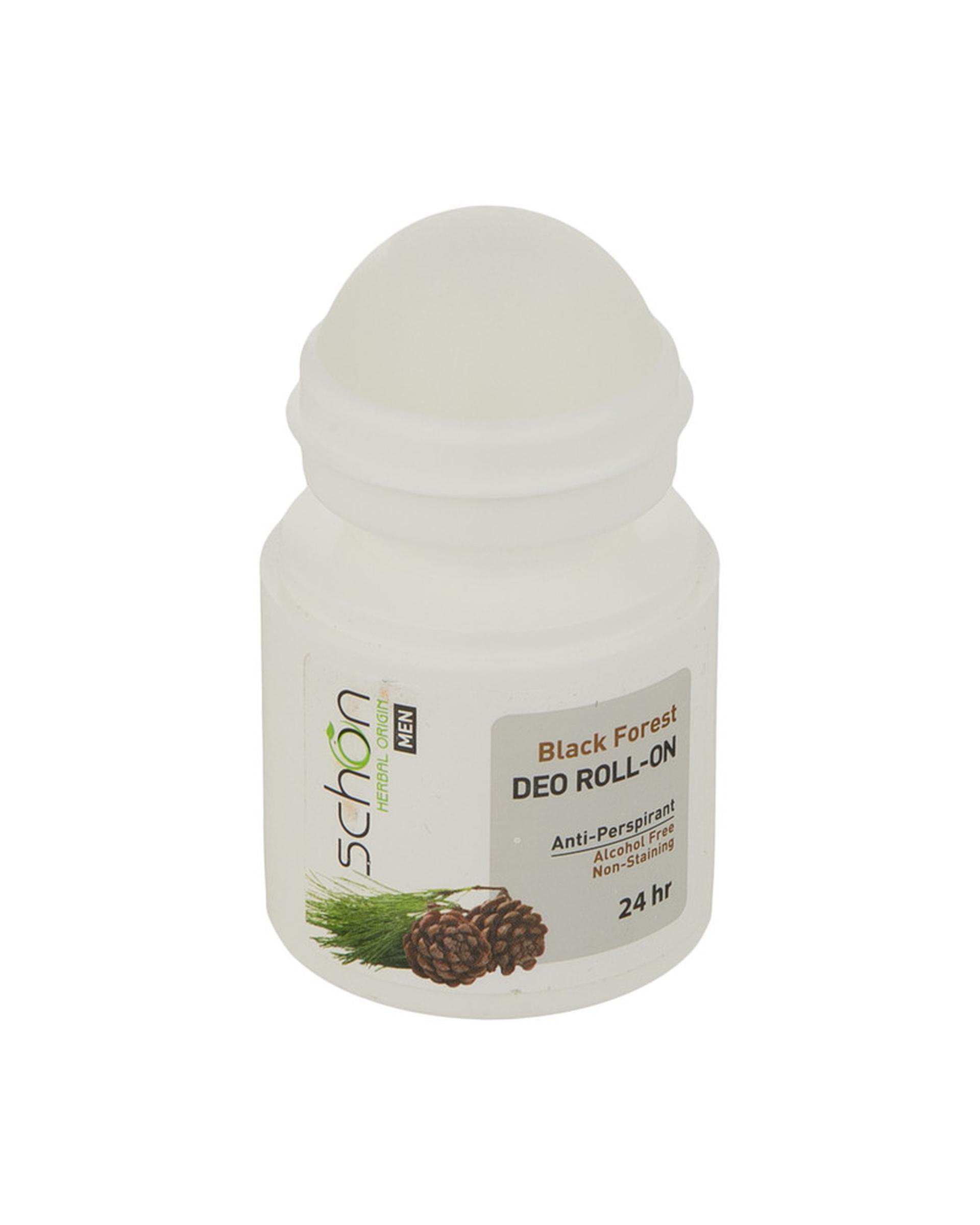 مام رول ضد تعریق مردانه شون Schon مدل Black Forest حجم 50ml