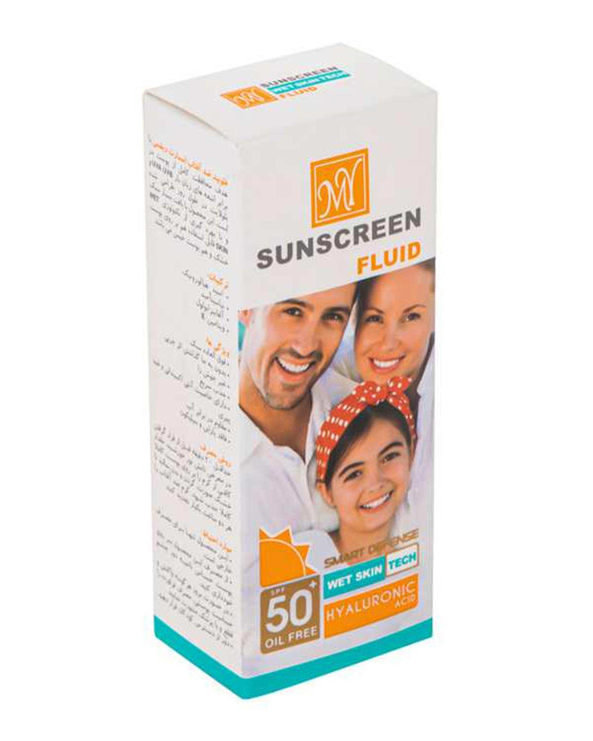 فلوئید ضد آفتاب SPF50 مای My مدل Hyaluronic Acid حجم 50ml