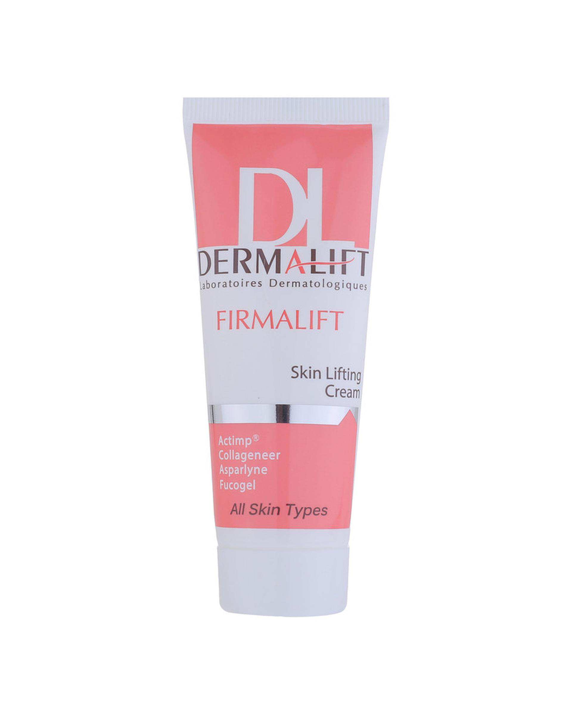 کرم سفت کننده پوست صورت درمالیفت Dermalift مدل Firmalift مناسب انواع پوست 45ml