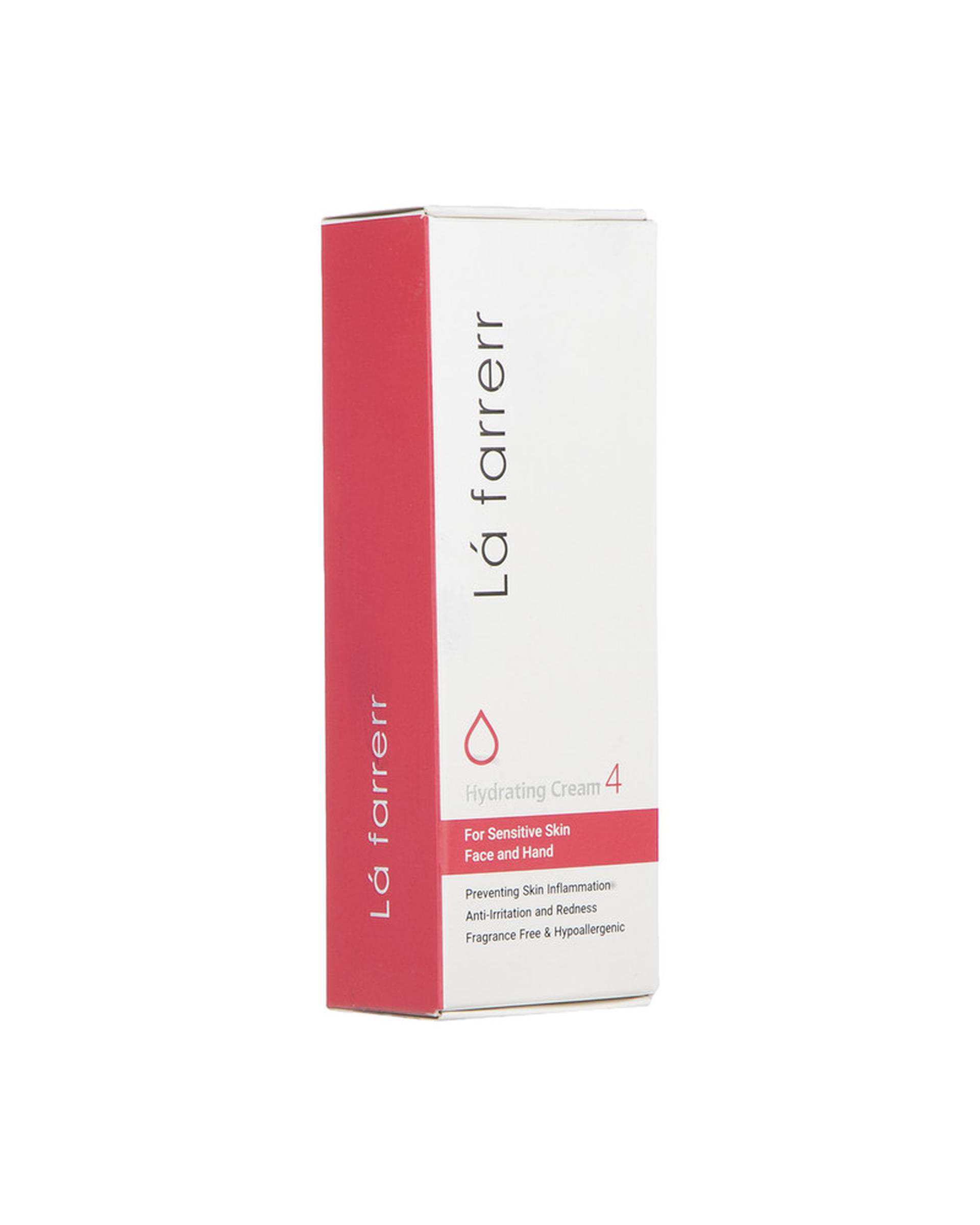 کرم آبرسان دست و صورت لافارر La Farrerr مناسب پوست های حساس حجم 75ml