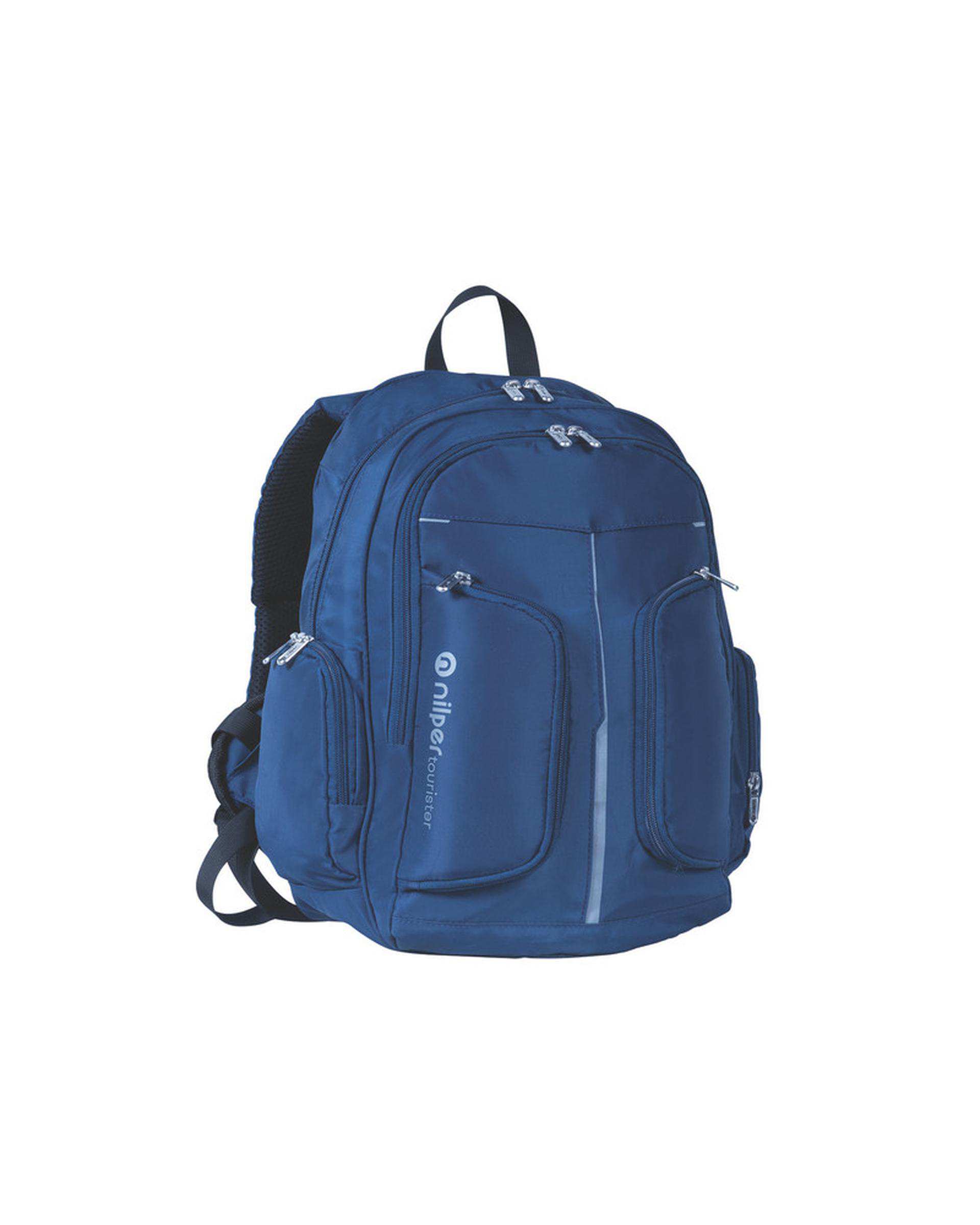 کوله پشتی سرمه ای نیلپر توریستر Nilper tourister مدل گابریک کد NTLB660-BLU