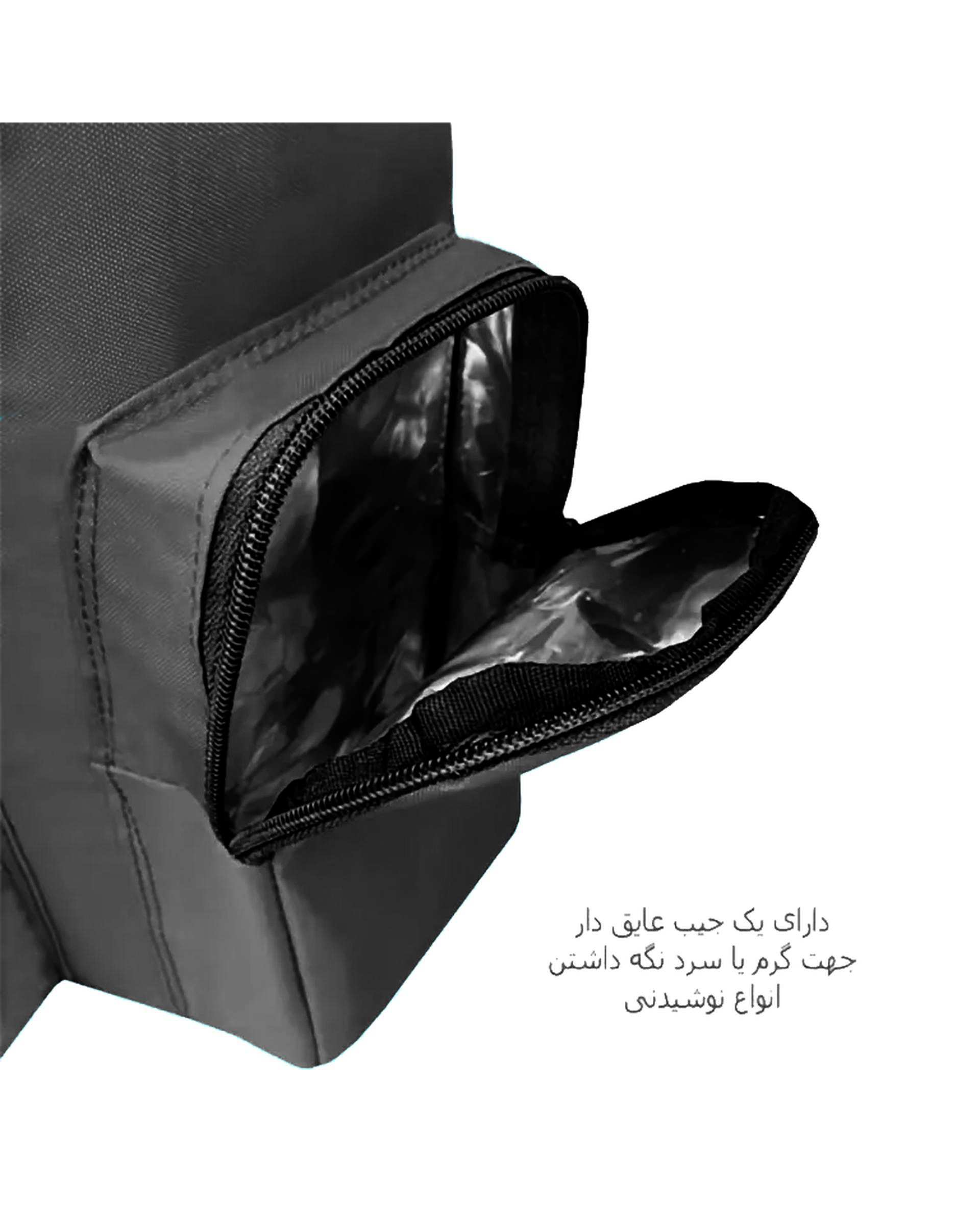 کوله پشتی سیسمونی مشکی فوروارد Forward مدل FCLT3333 به همراه کیف عایق و زیرانداز