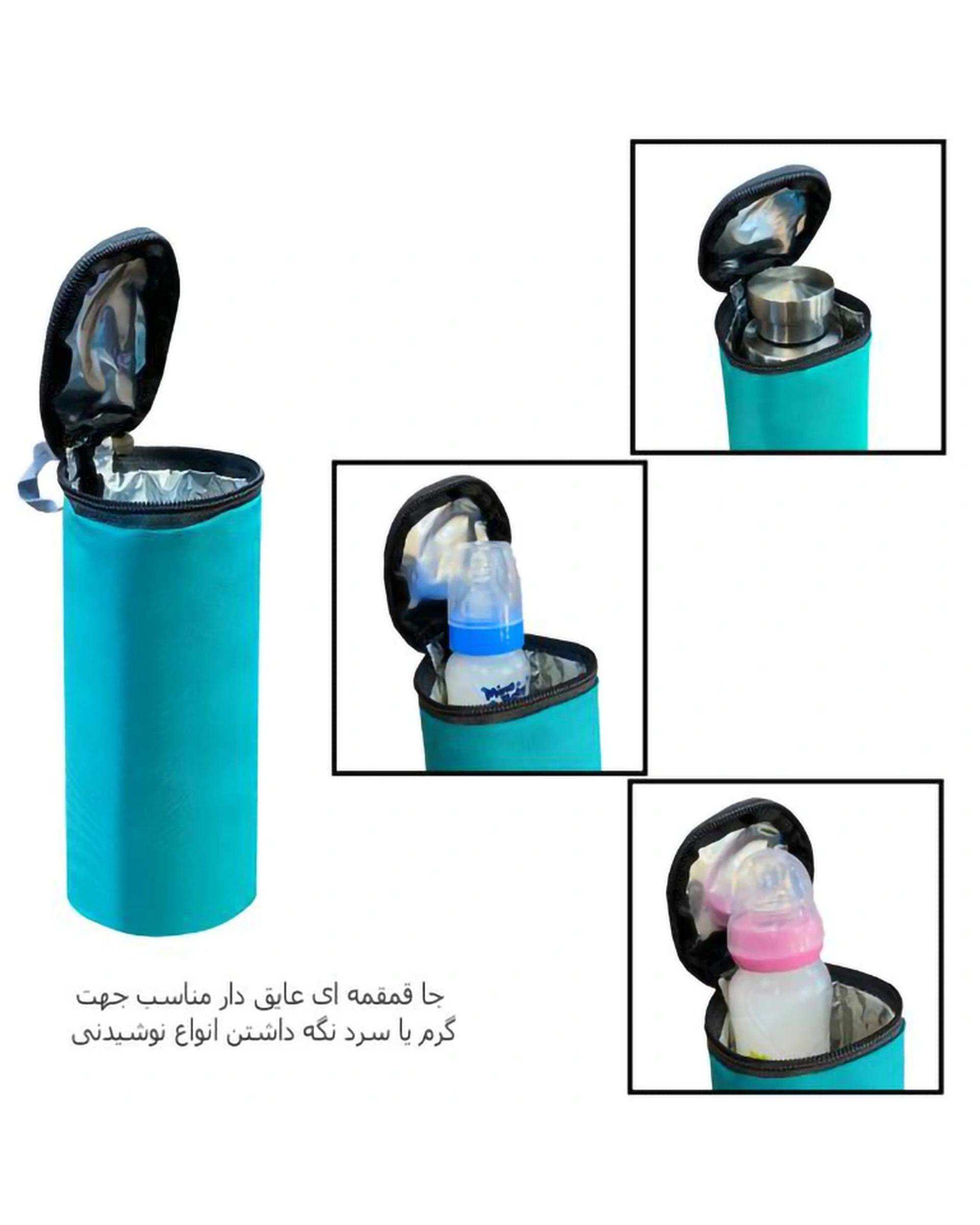 کوله پشتی سیسمونی سبز آبی فوروارد Forward مدل FCLT3333 به همراه کیف عایق و زیرانداز