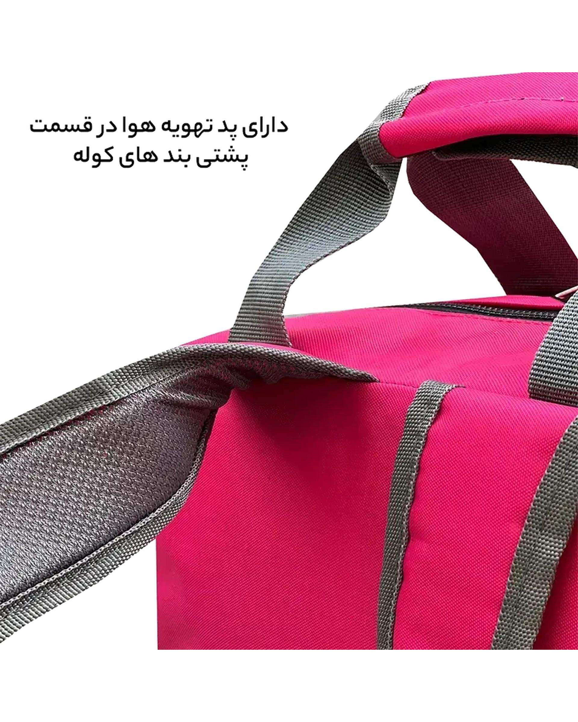کوله پشتی سیسمونی سرمه ای فوروارد Forward مدل FCLT3346 به همراه کیف دوشی