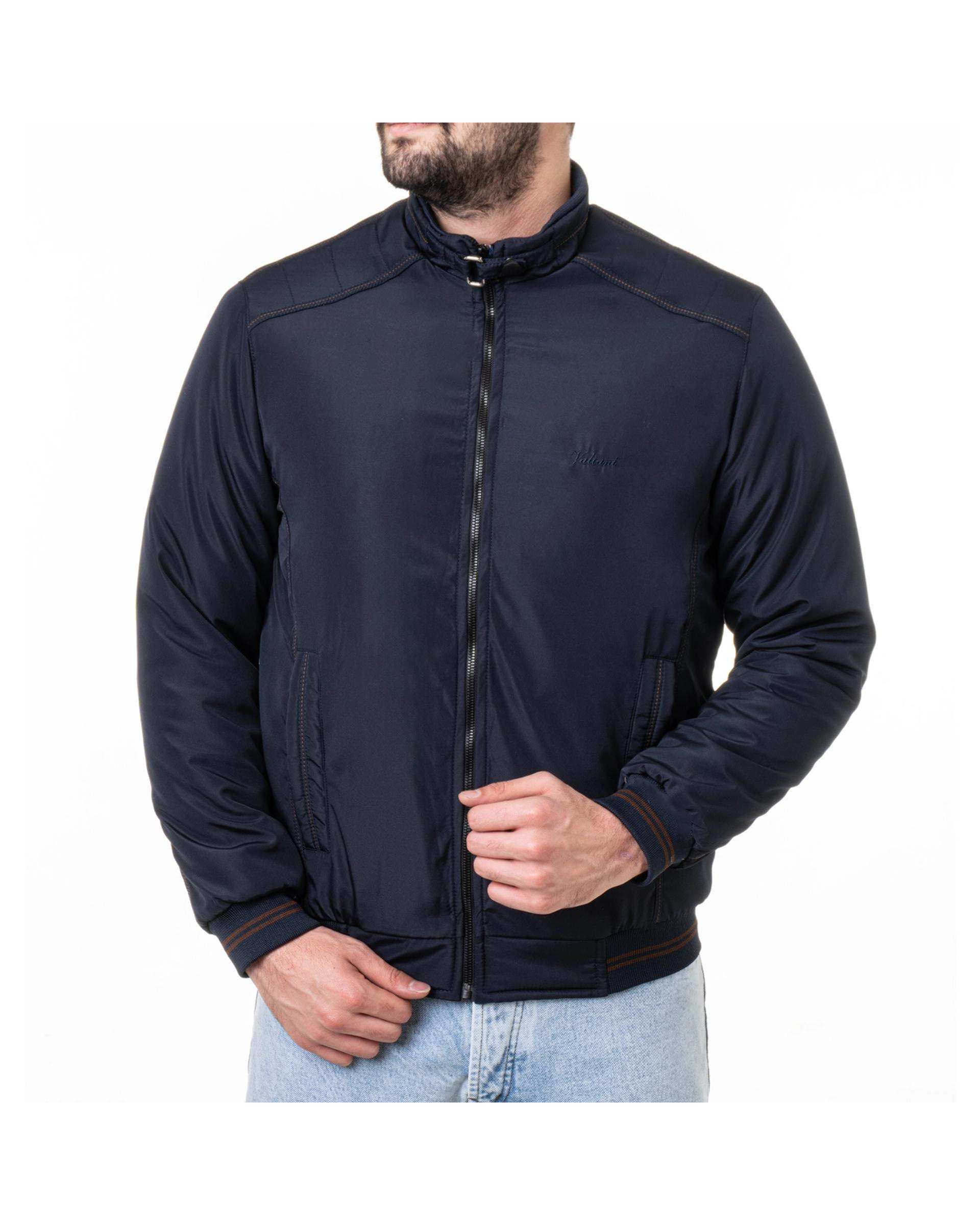 کاپشن مردانه سرمه ای والیانت استایل Valiant Style کد K101402