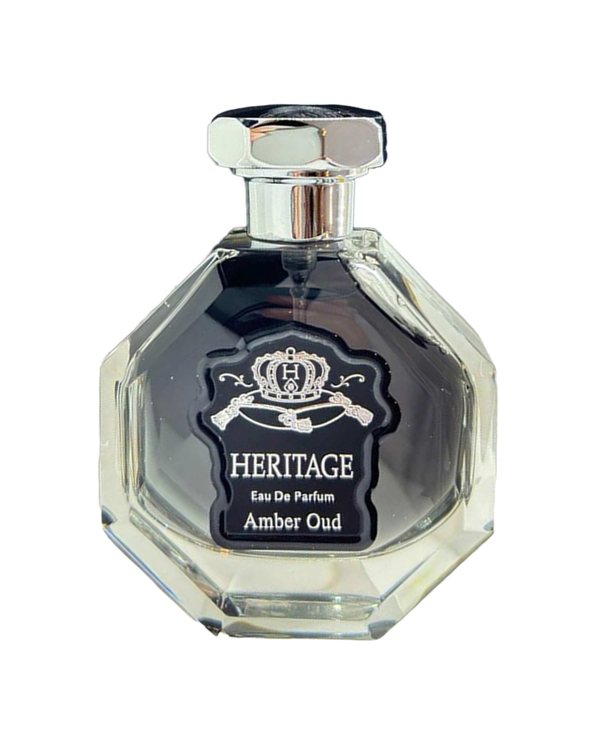 عطر مردانه هریتیج Heritage مدل امبر عود Amber Oud حجم 100ml