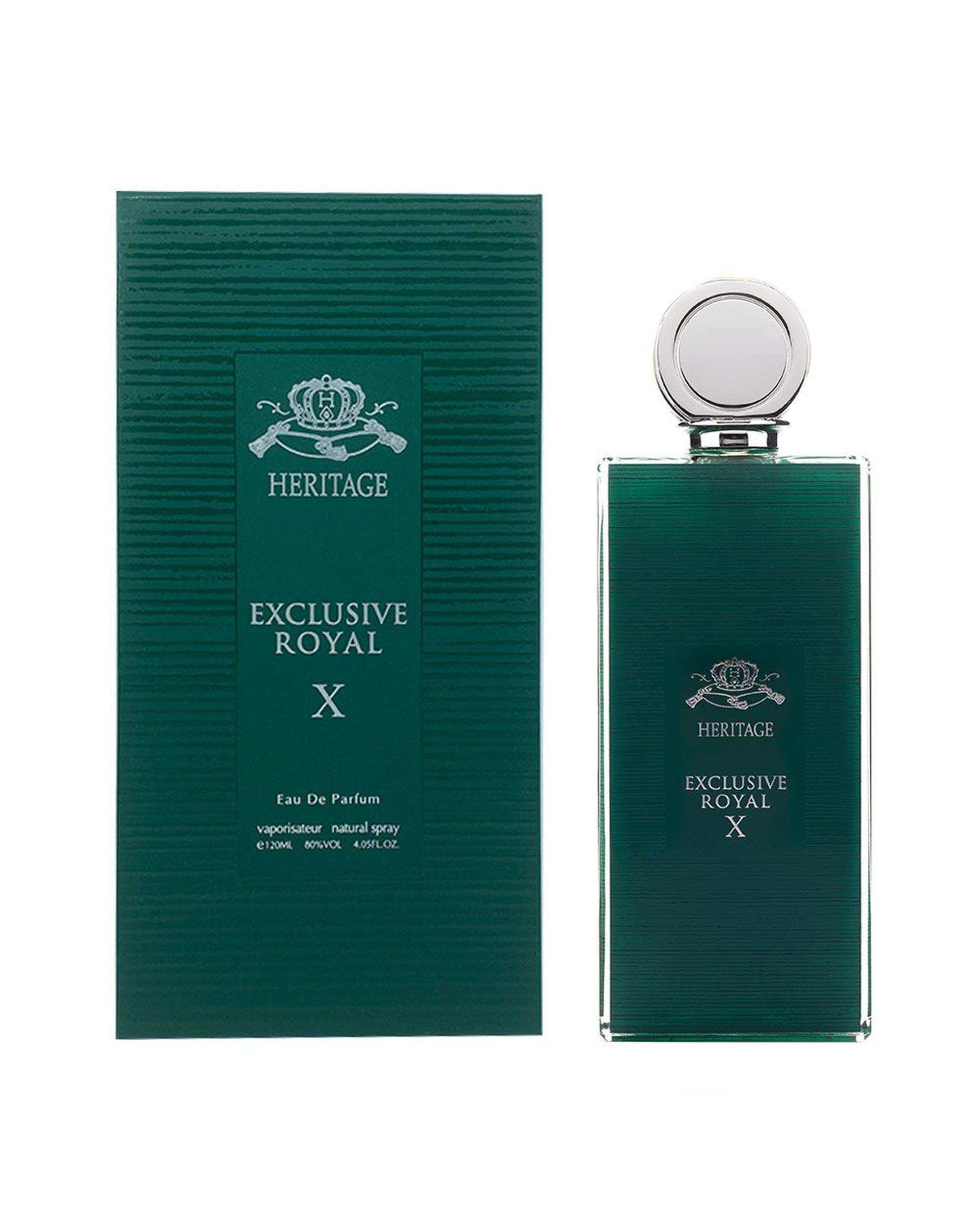 عطر هریتیج Heritage مدل Exclusive Royal X شماره 10 حجم 120ml