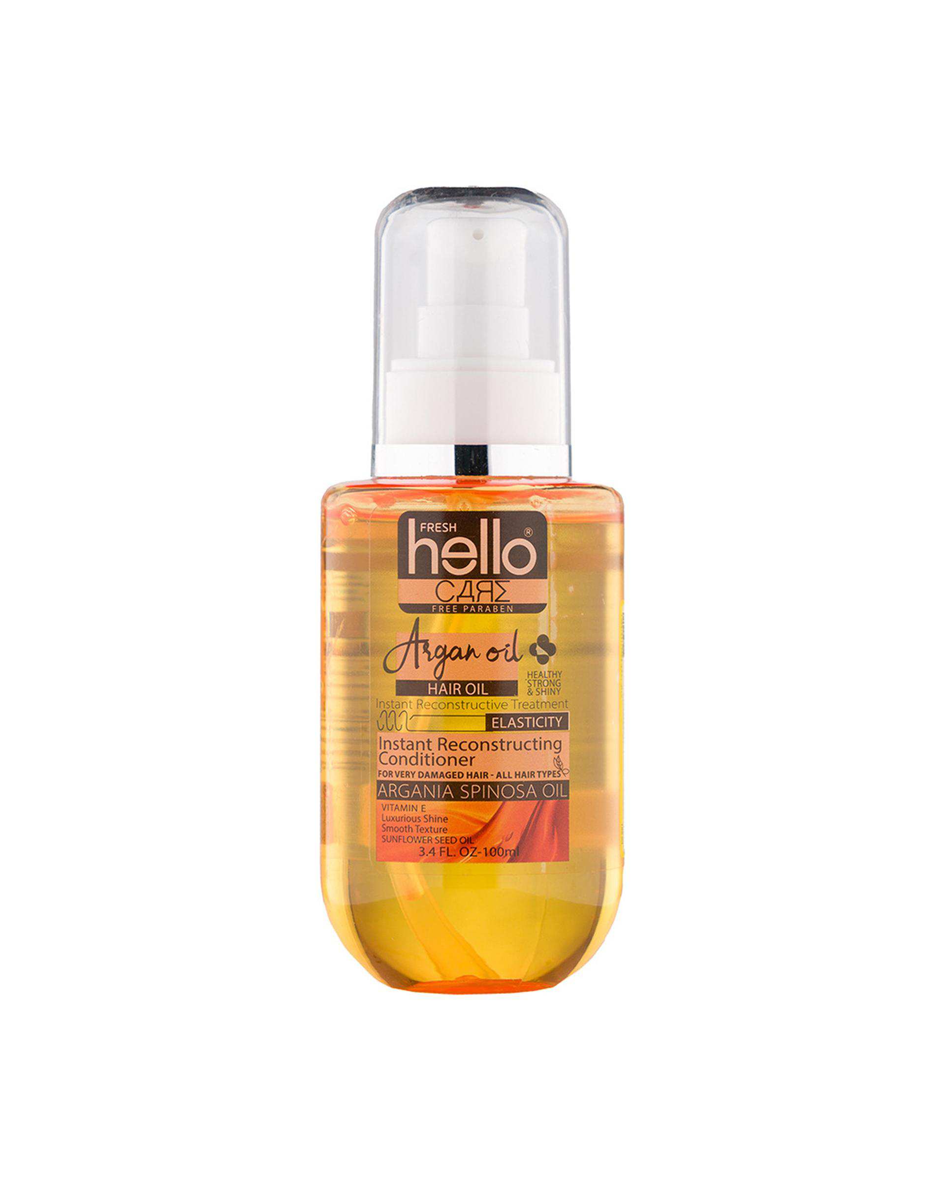 روغن موی آرگان هلو فرش Hello Fresh حجم 100ml