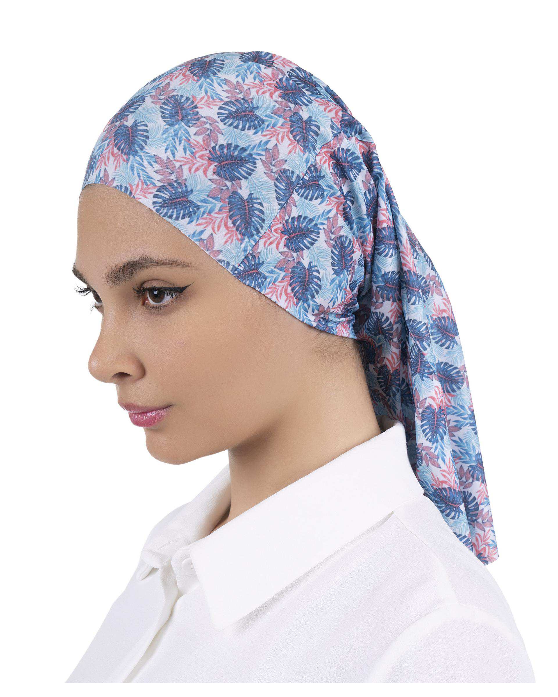 دستمال سر و گردن زنانه تارتن Tartan طرح هاوایی برگی کد 1152304290