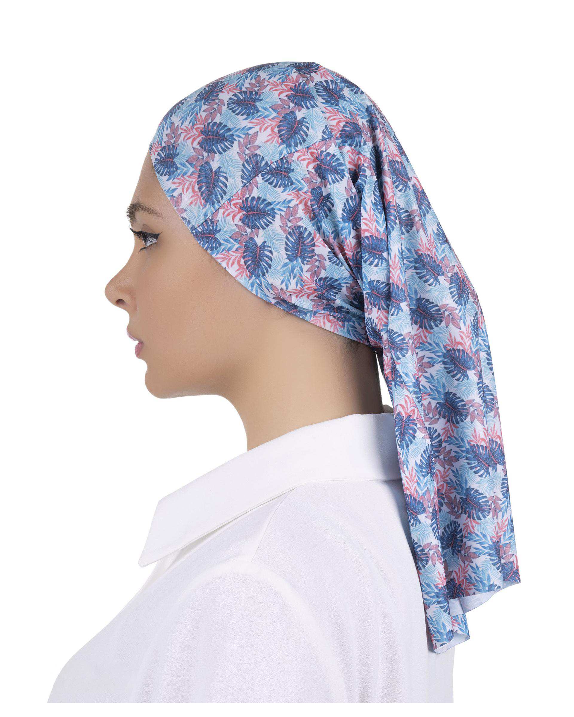 دستمال سر و گردن زنانه تارتن Tartan طرح هاوایی برگی کد 1152304290