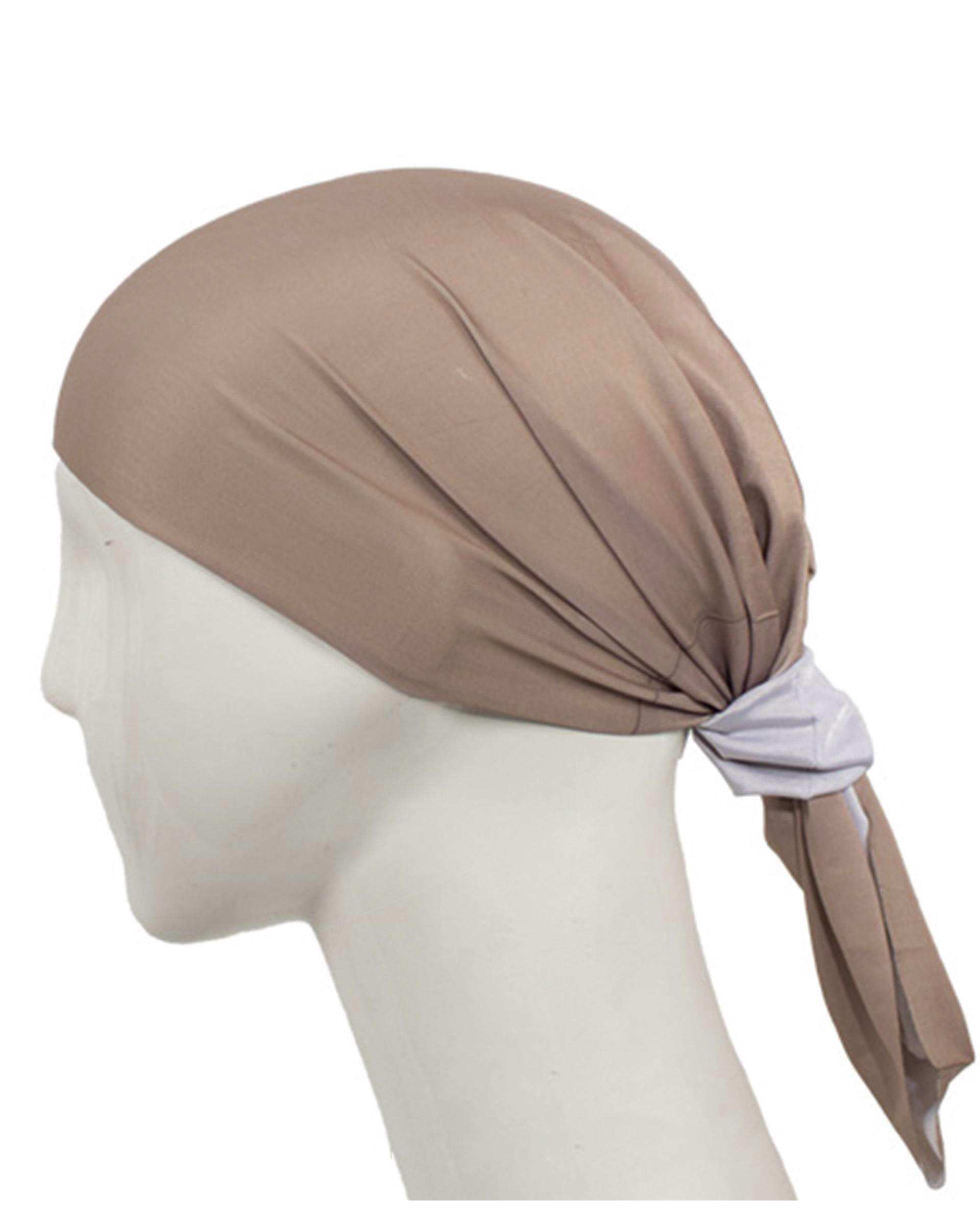 دستمال سر و گردن زنانه بژ روشن تارتن Tartan کد 1159920590