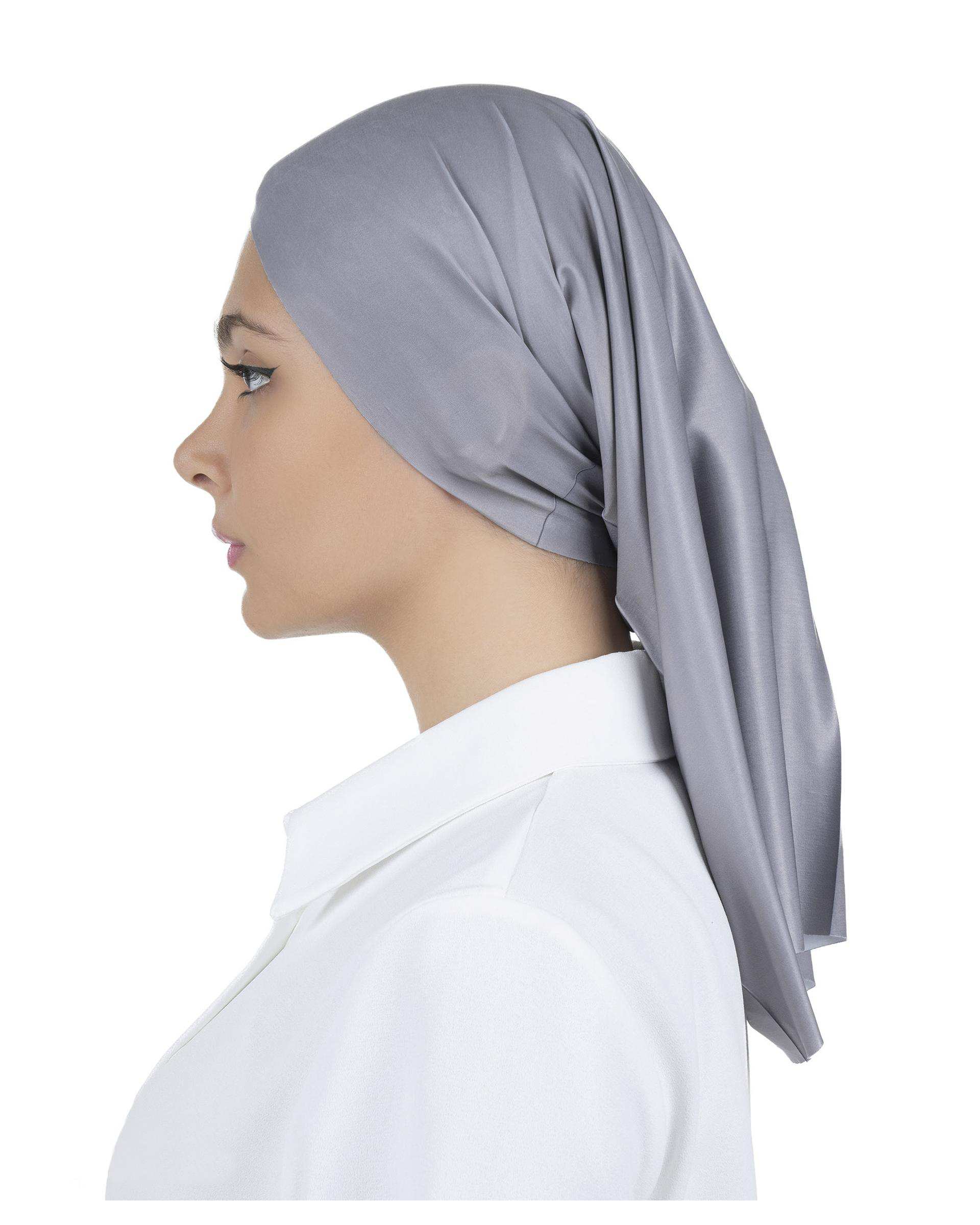 دستمال سر و گردن زنانه طوسی روشن تارتن Tartan کد 1159927290