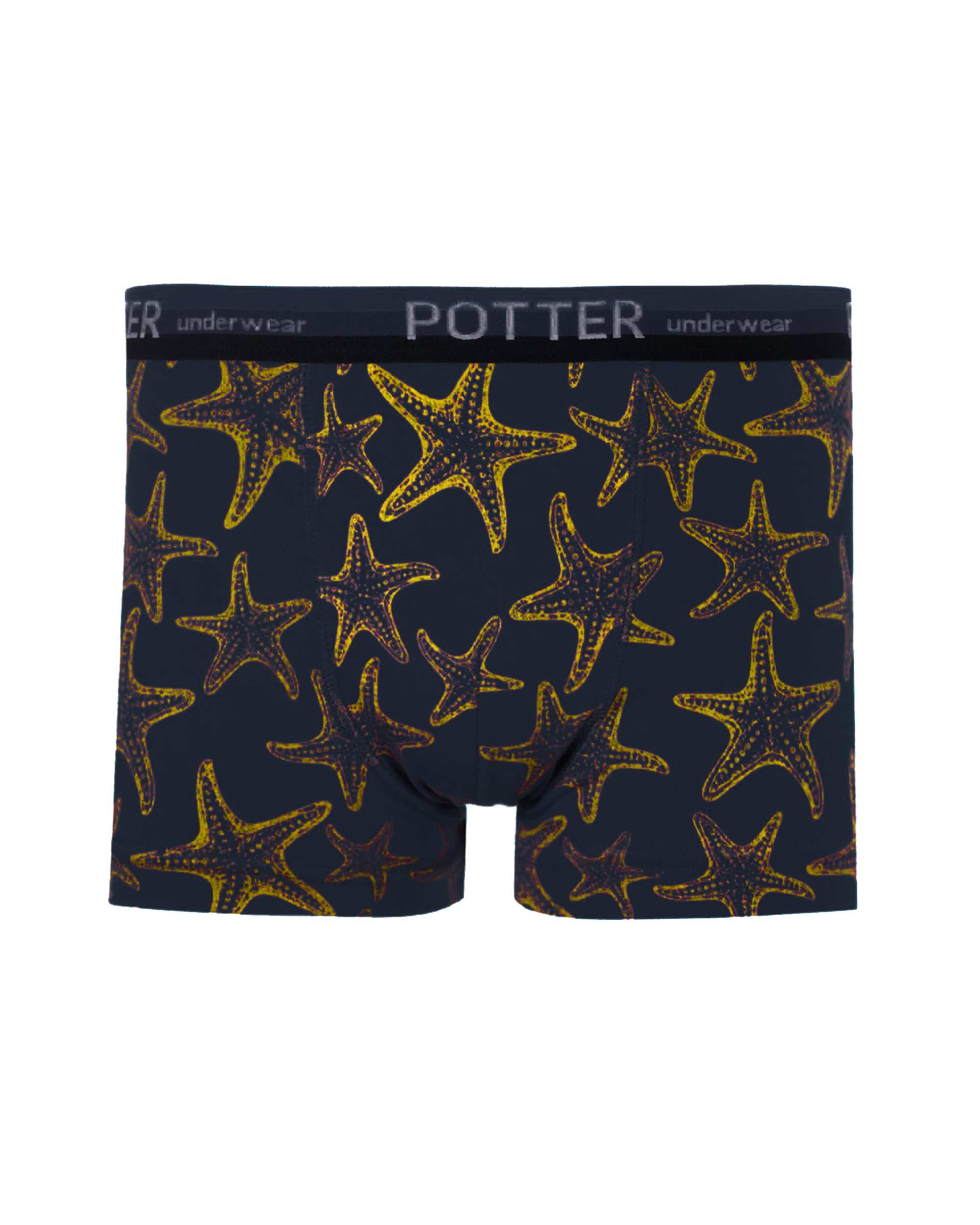 شورت مردانه پادار زرد پاتر Potter کد 64
