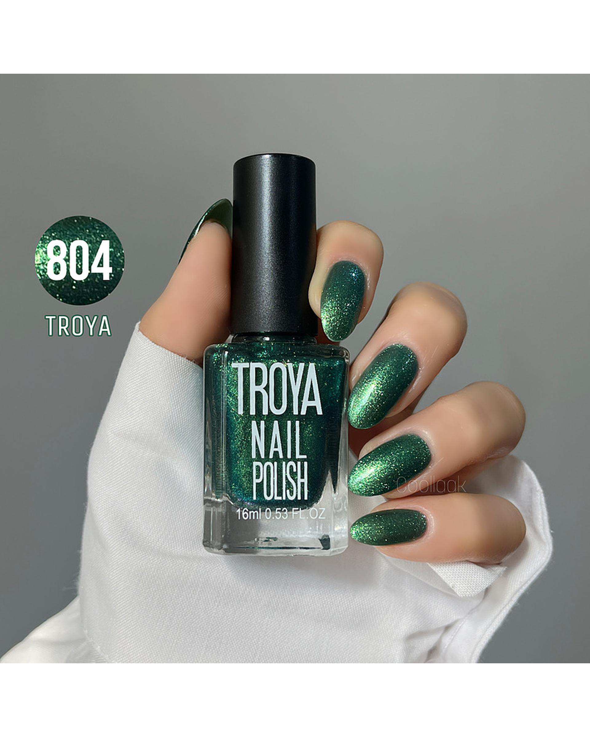لاک ناخن ترویا Troya شماره 804