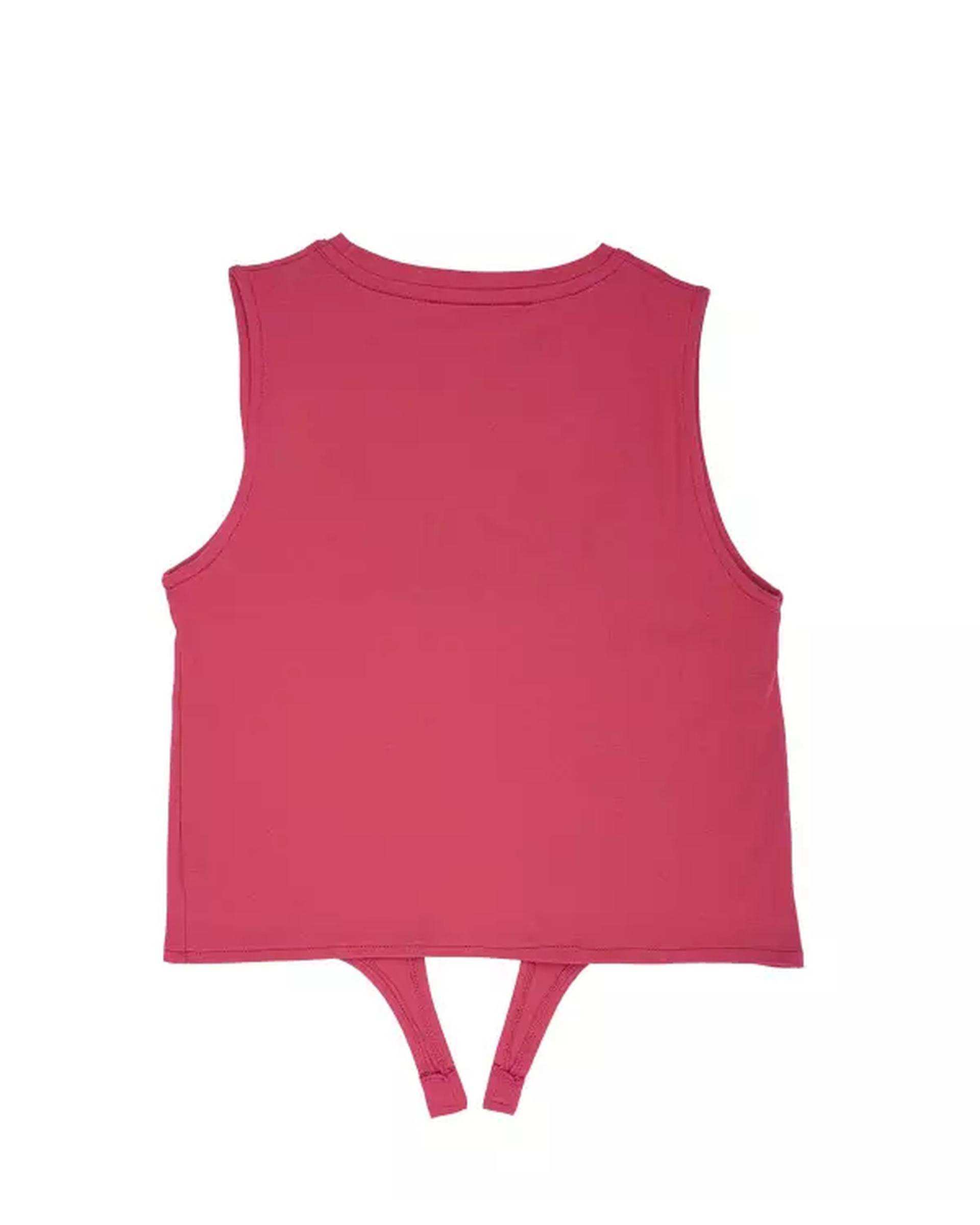 تاپ دخترانه سرخابی مرینو Merino کد 1699