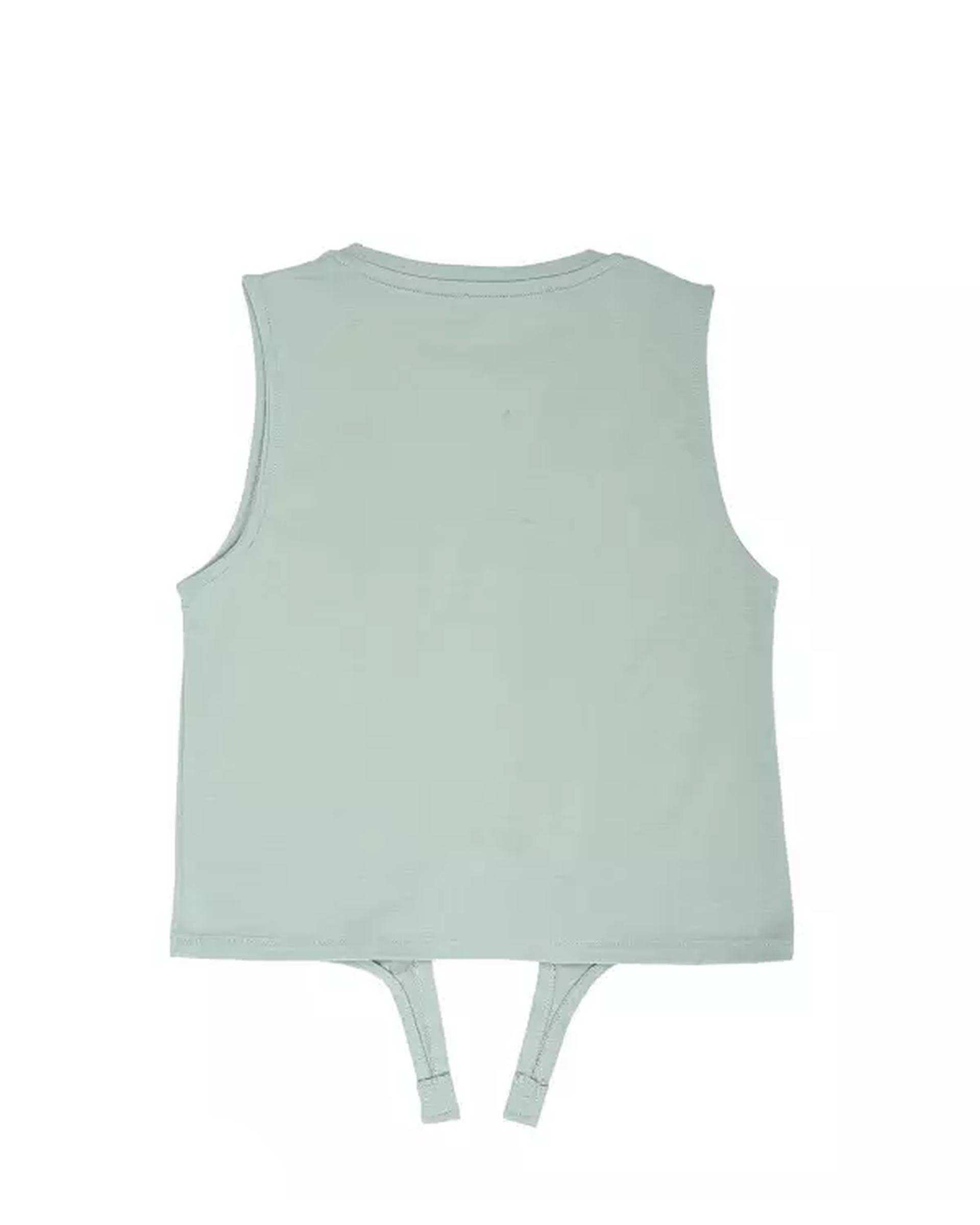 تاپ دخترانه سبز آبی مرینو Merino کد 1699