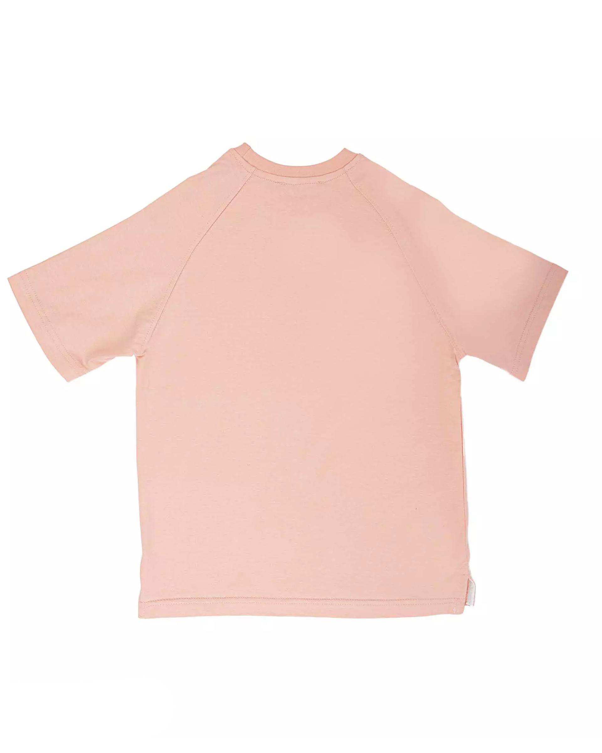 تی شرت دخترانه صورتی مرینو Merino کد 1697