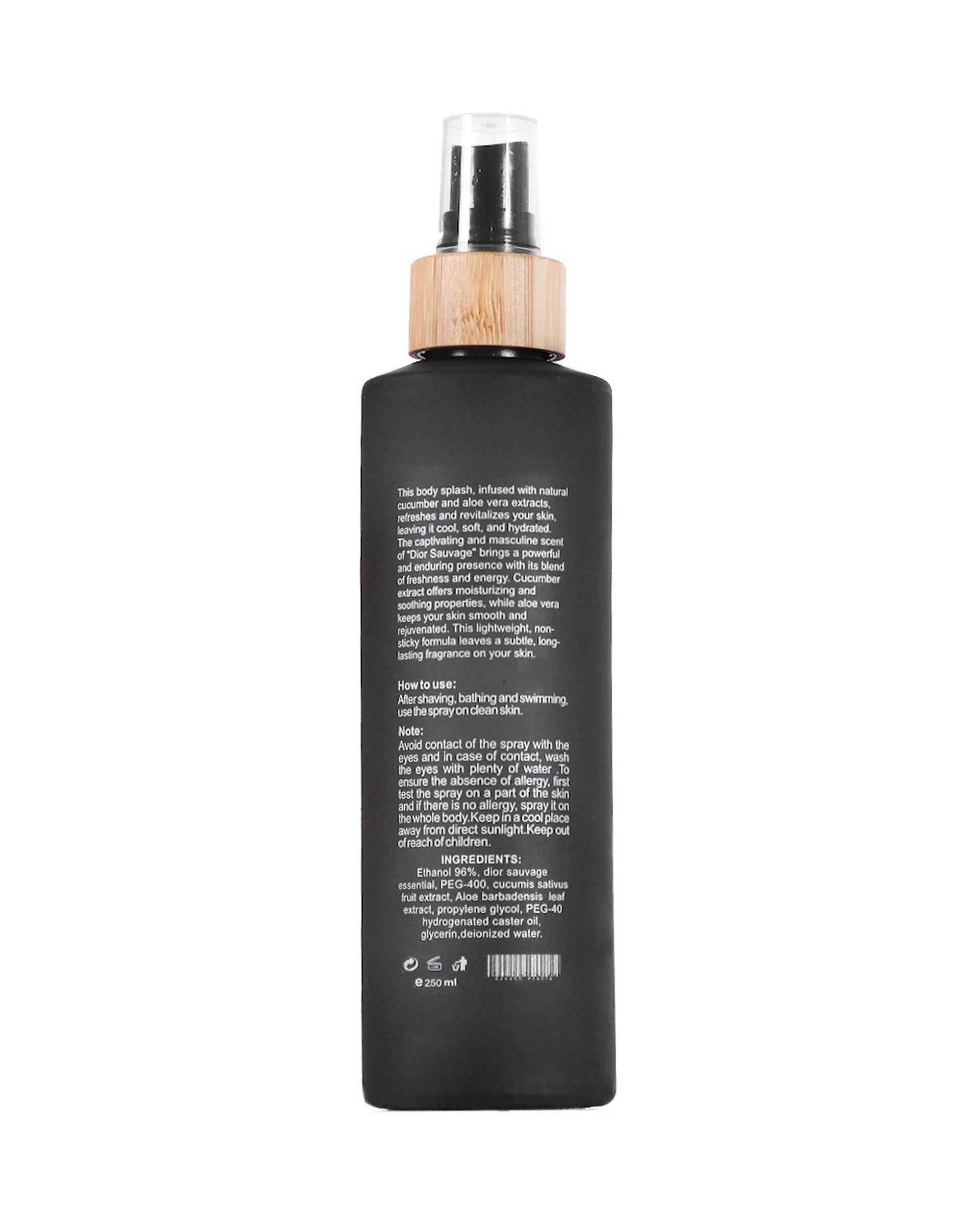 بادی اسپلش مردانه روالا کویین Revala Queen مدل دیور ساواج 250ml