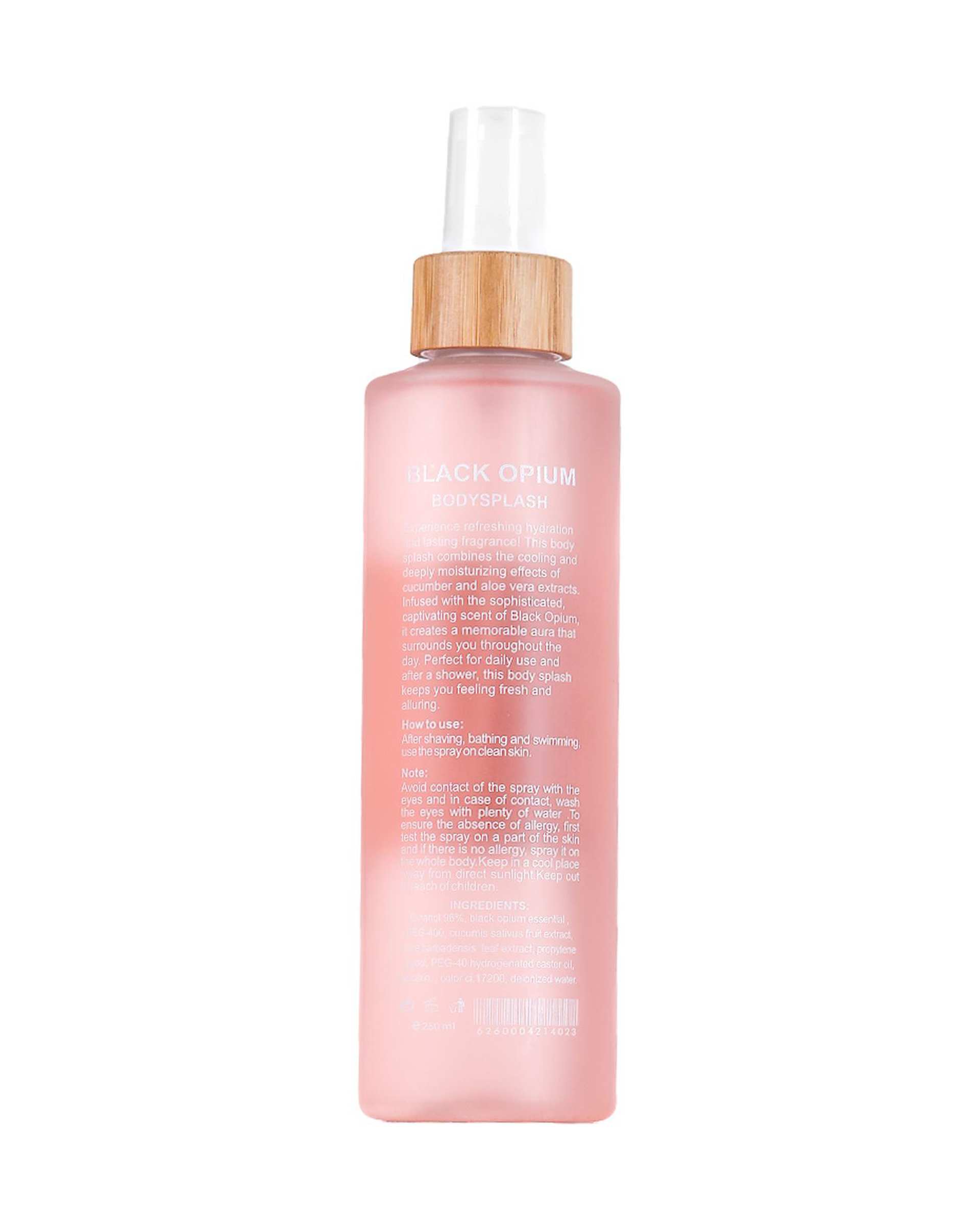 بادی اسپلش زنانه روالا کویین Revala Queen مدل بلک اپیوم 250ml