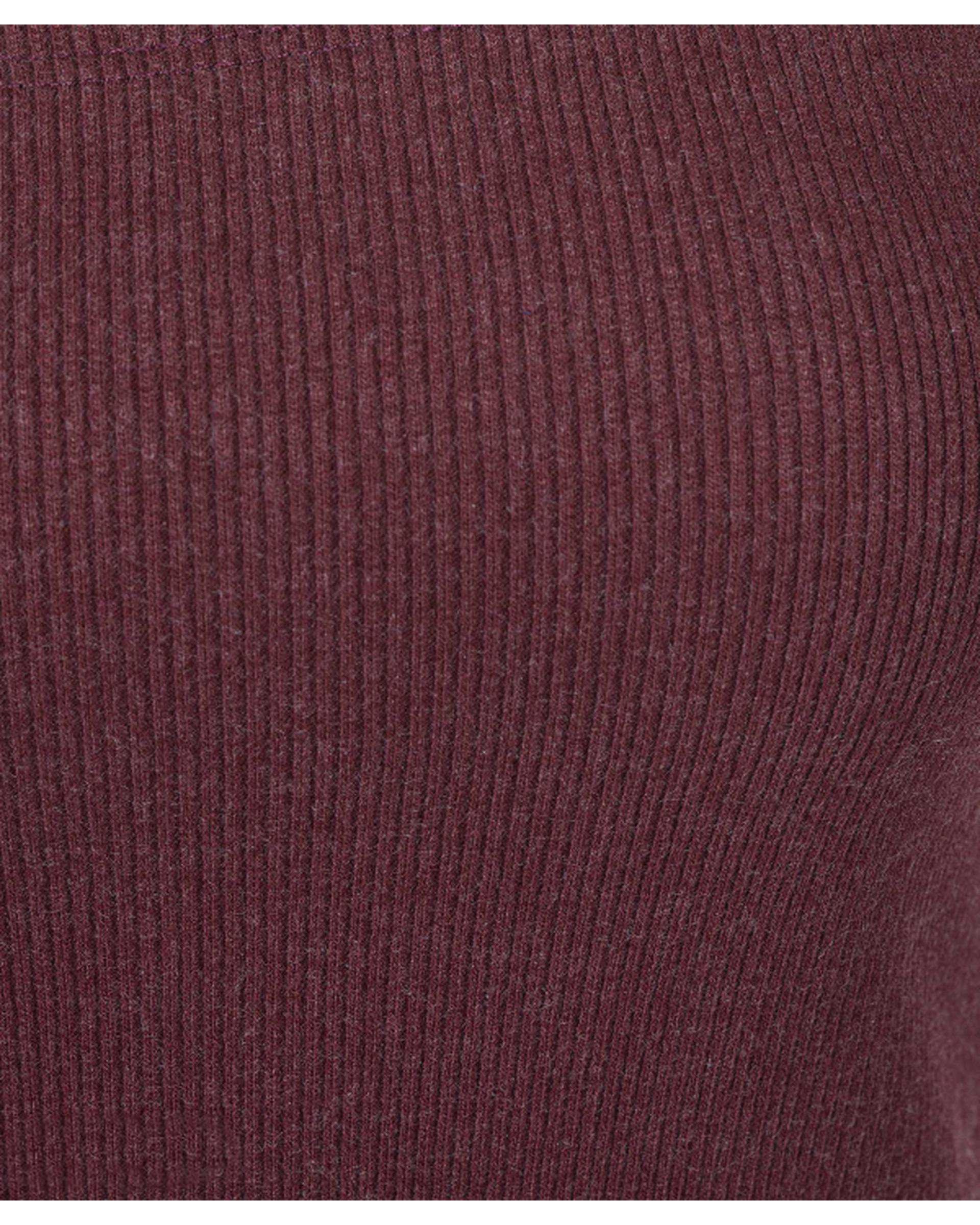ست تاپ و شلوارک زنانه زرشکی ملانژ لیوایرن Lioiren مدل am-lio-1210007