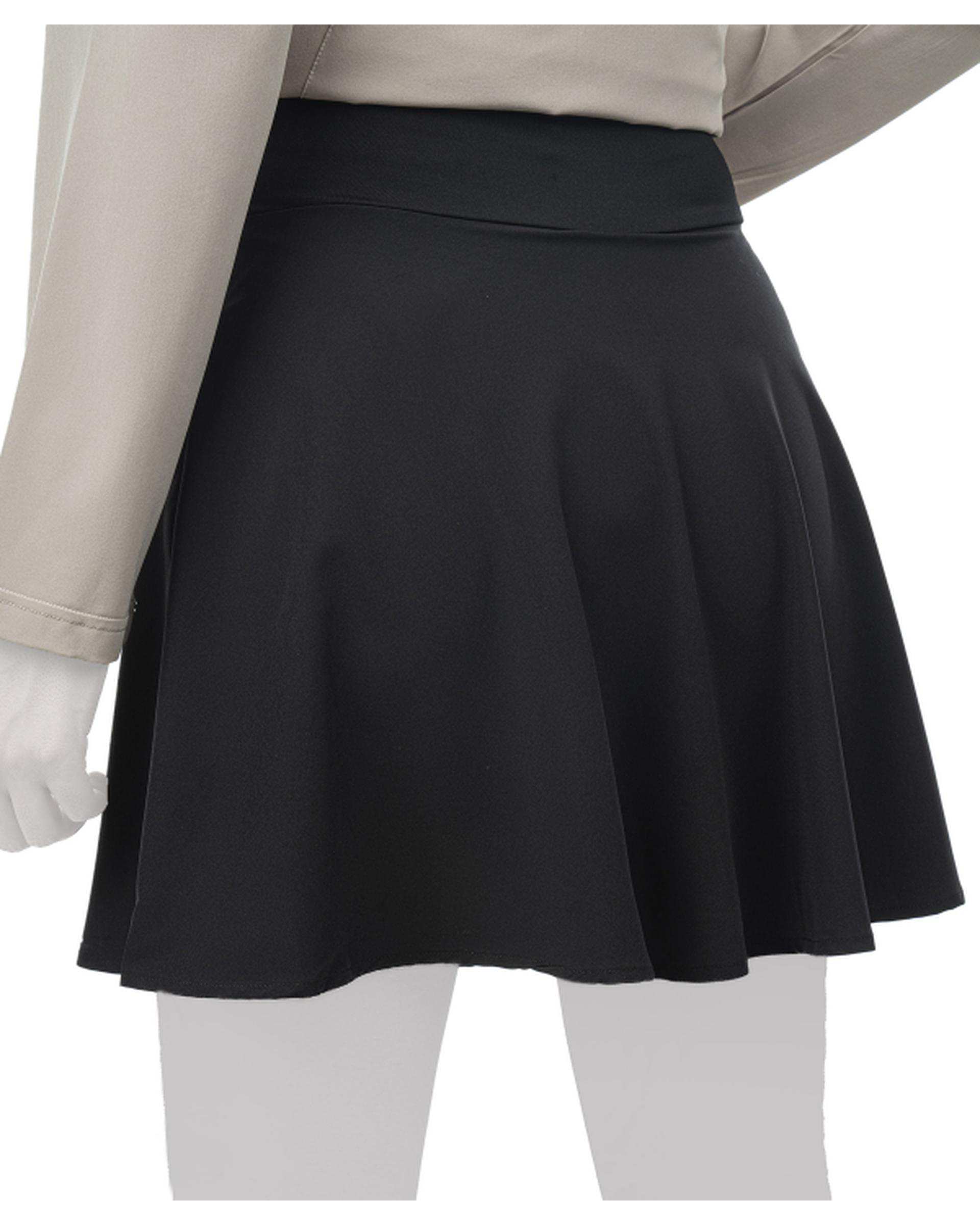 دامن ورزشی زنانه مشکی مل اند موژ Mel & Moj کد W08869-001