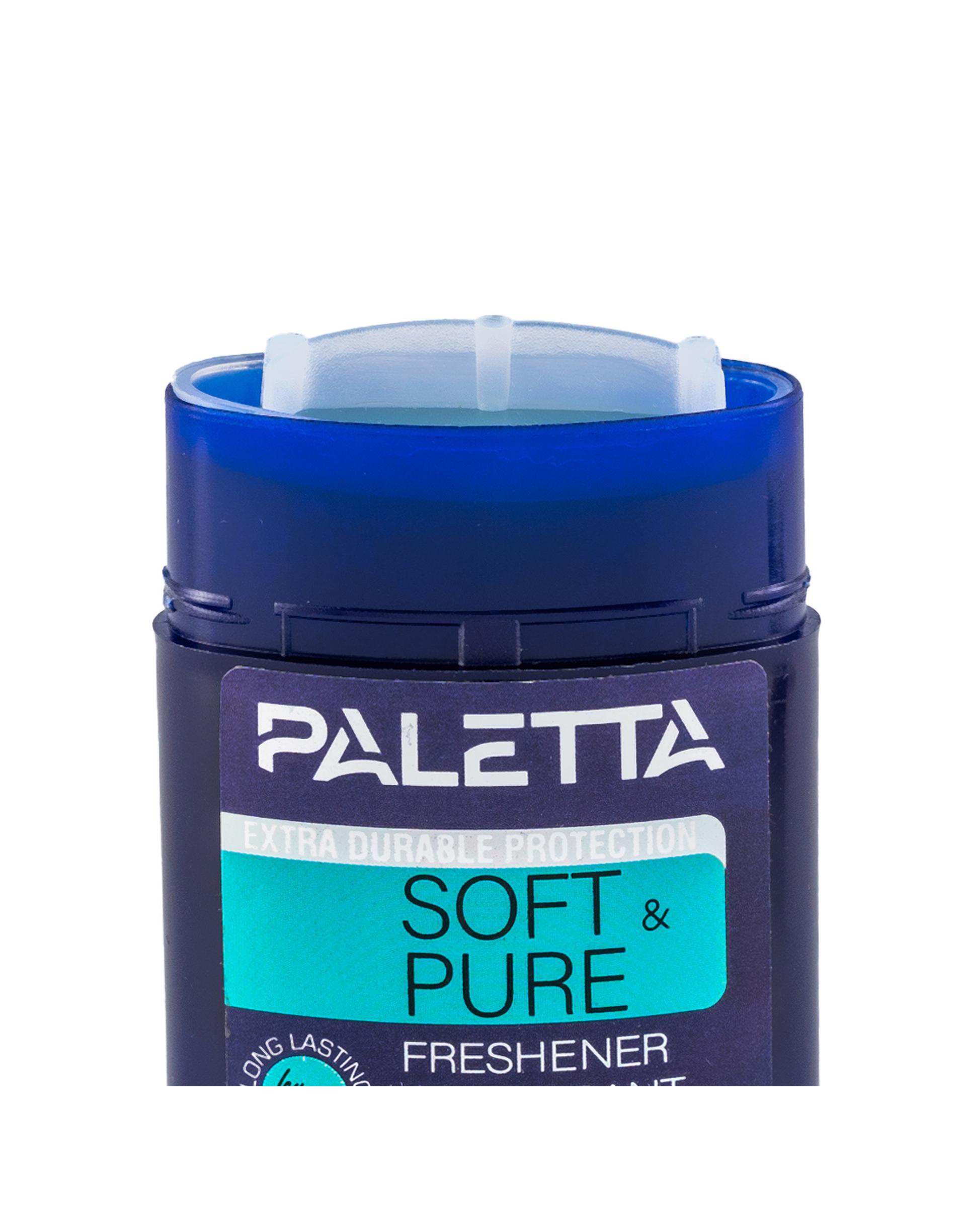 مام استیک صابونی مردانه پالتا Paletta مدل Soft And Pure حجم 40 میلی لیتر