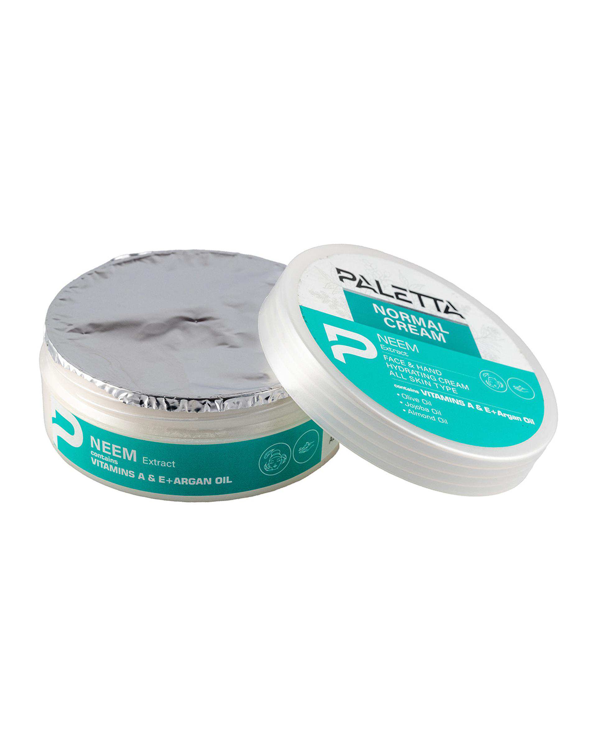 پالتا کرم مرطوب کننده دست و صورت پالتا Paletta مدل Neem مناسب پوست معمولی حجم 220ml