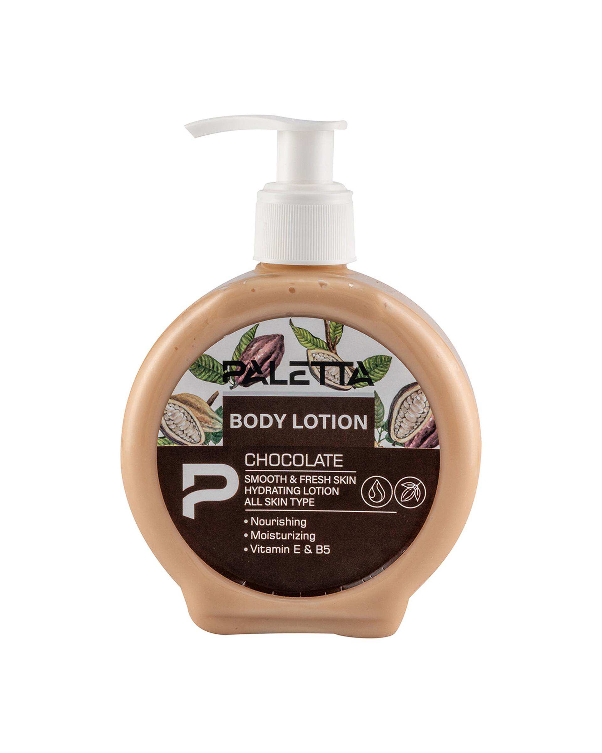 لوسیون بدن پالتا Paletta مدل Chocolate رایحه شکلات حجم 200ml