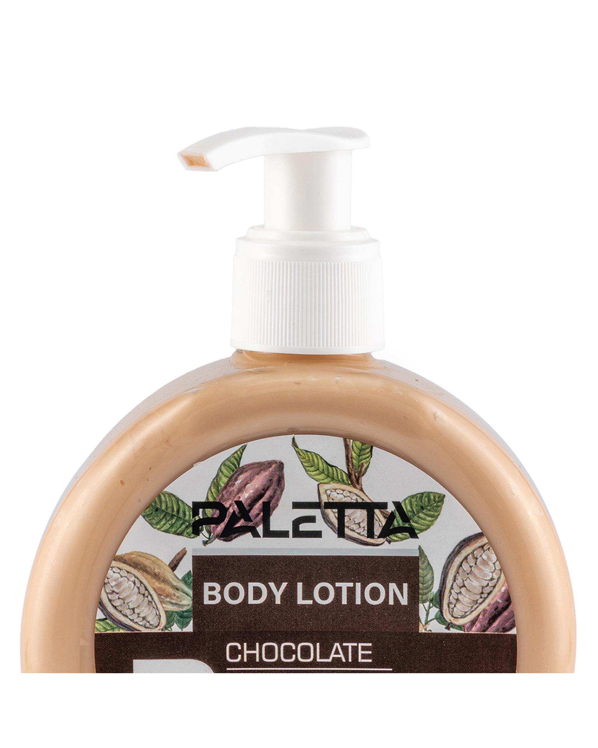 لوسیون بدن پالتا Paletta مدل Chocolate رایحه شکلات حجم 200ml
