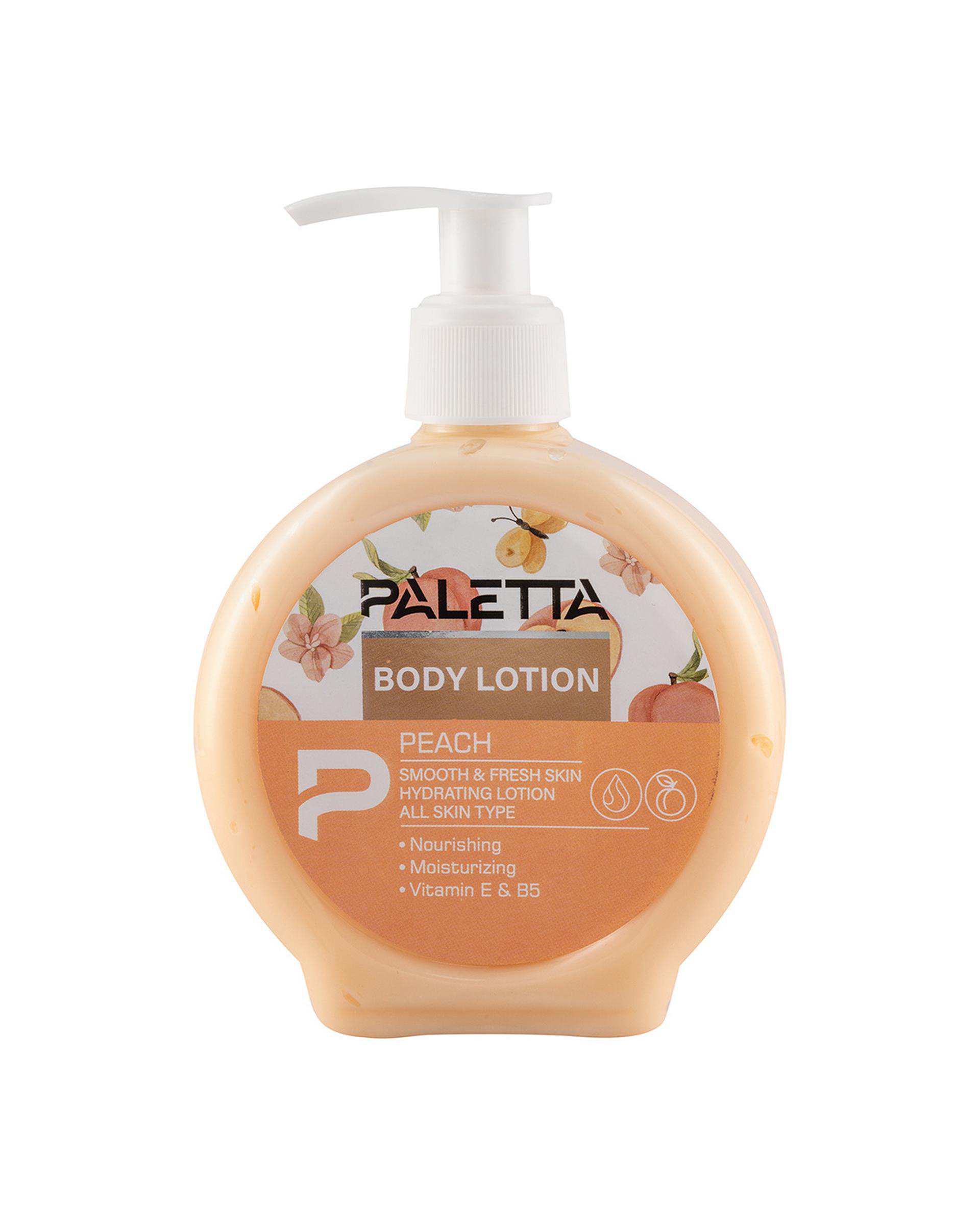 لوسیون بدن پالتا Paletta مدل Peach رایحه هلو حجم 200ml