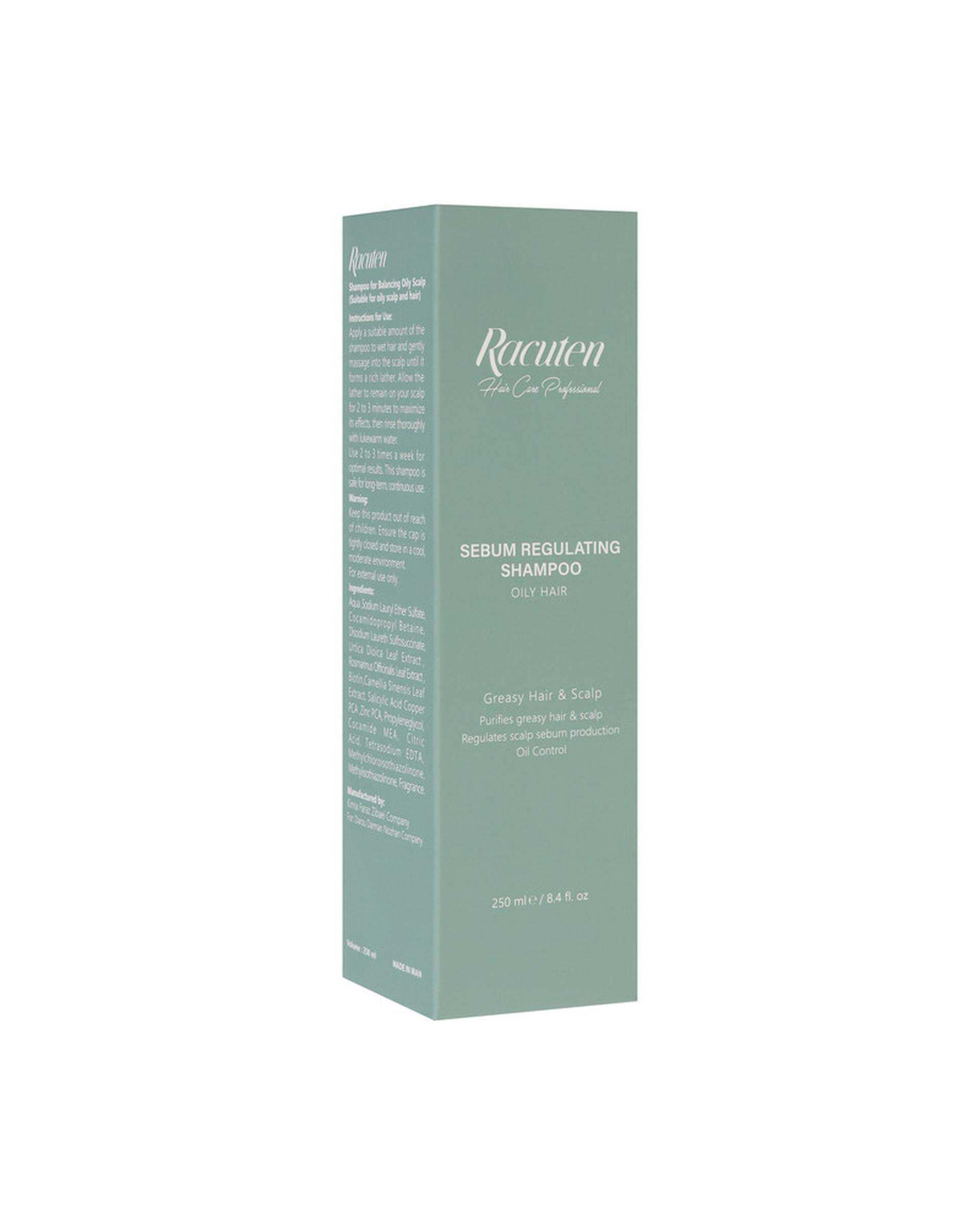 شامپو متعادل کننده چربی سر راکوتن Racuten حجم 250ml