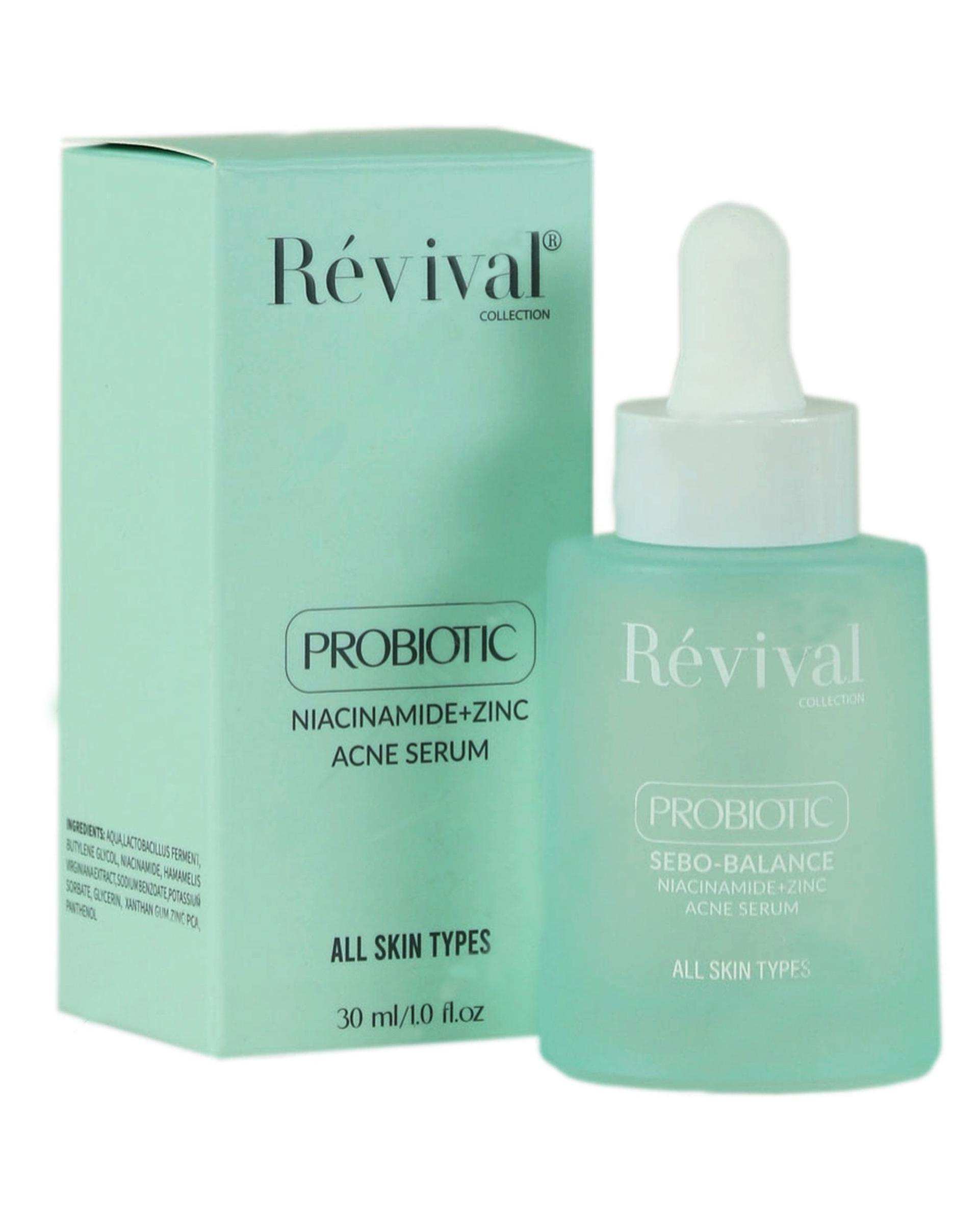 سرم ضد جوش صورت پروبیوتیک رویوال Revival مدل Probiotic حجم 30ml